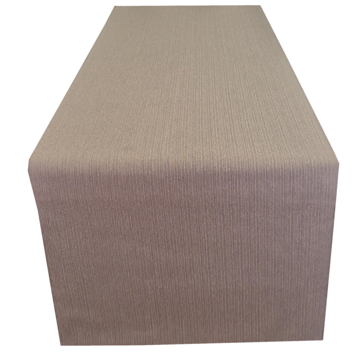 Runner da tavolo rettangolare  in cotone 50 x 140 cm  beige - 2