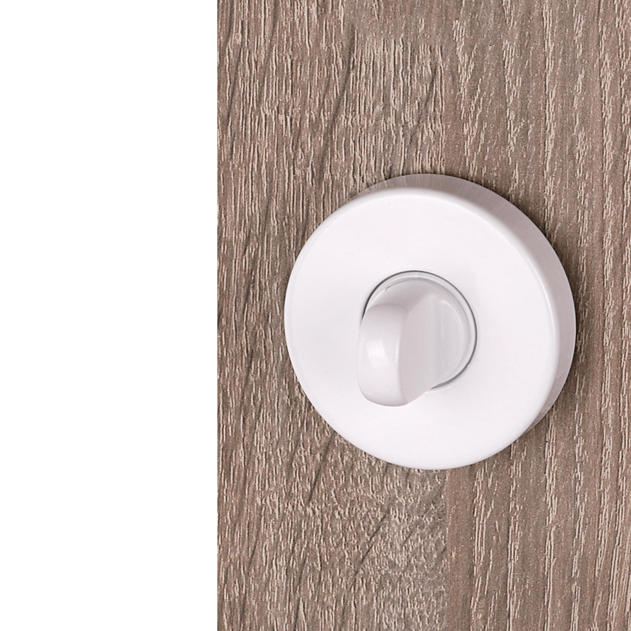 2 rosaces ALPERTEC condamnation/décondamnation aluminium blanc A5 - 2