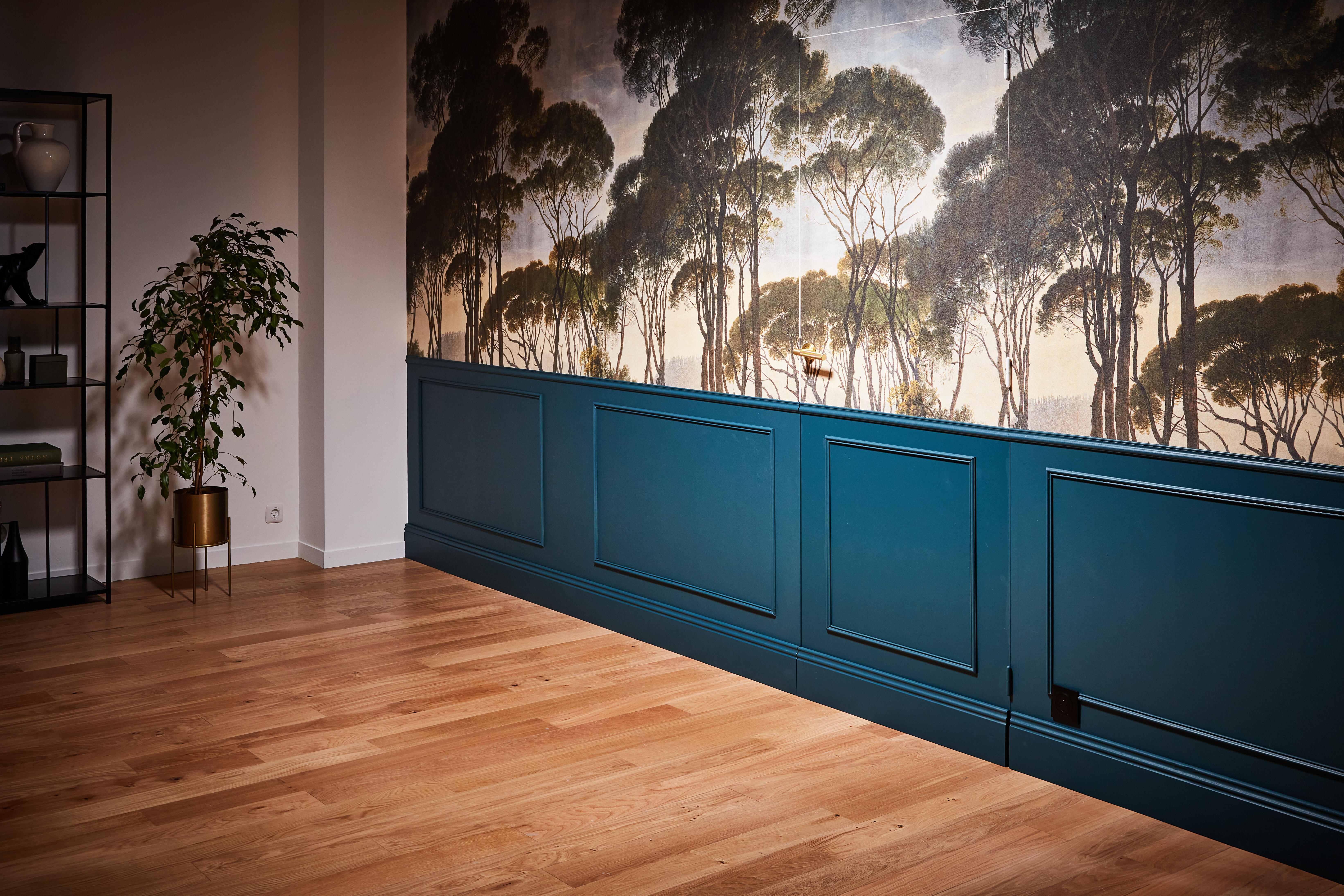 Papier peint panoramique Nature historique multicolore, l.159 x H.280 cm - 3