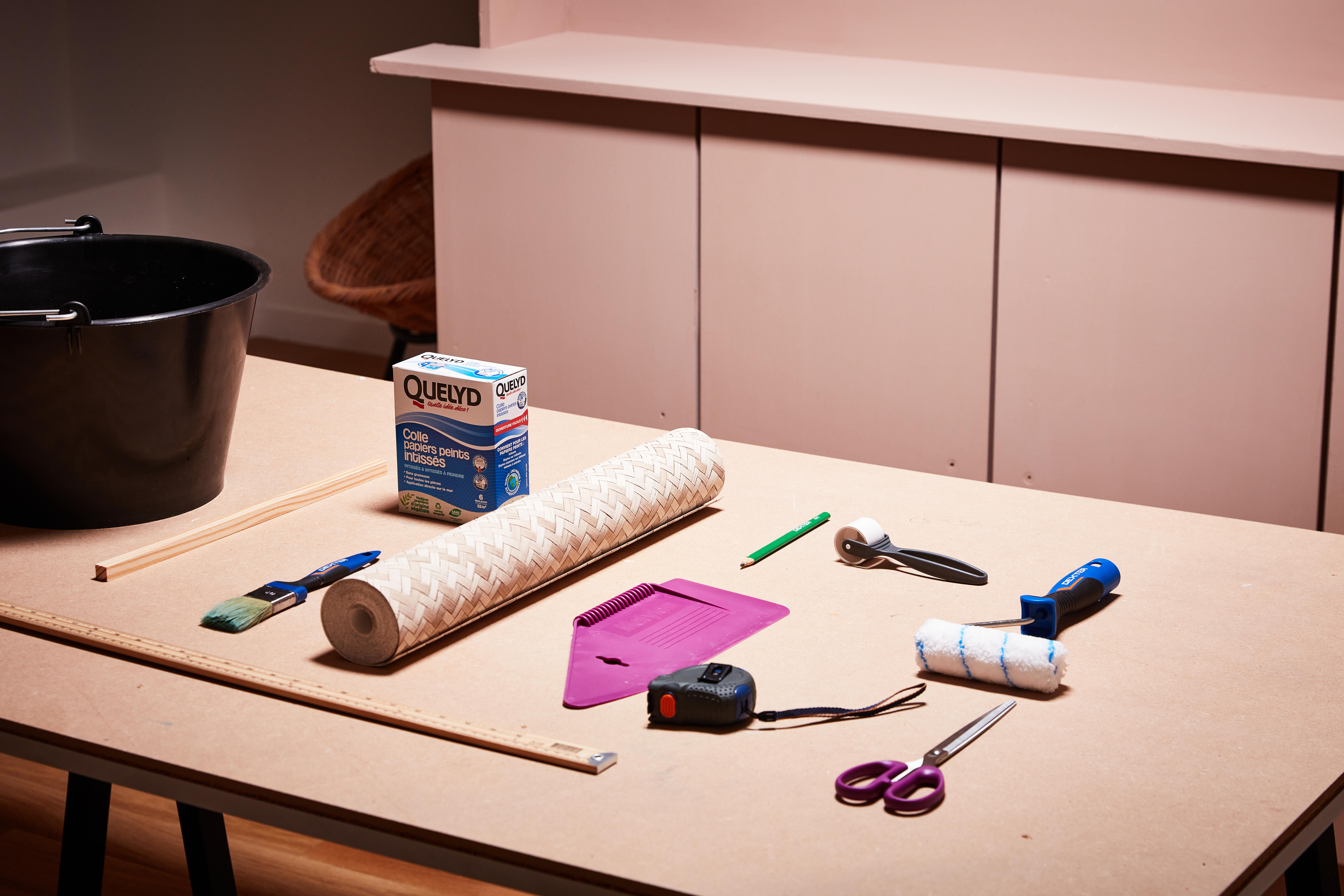 Mini rolo DEXTER UNIVERSAL PAREDE E MADEIRA 12CM - 15