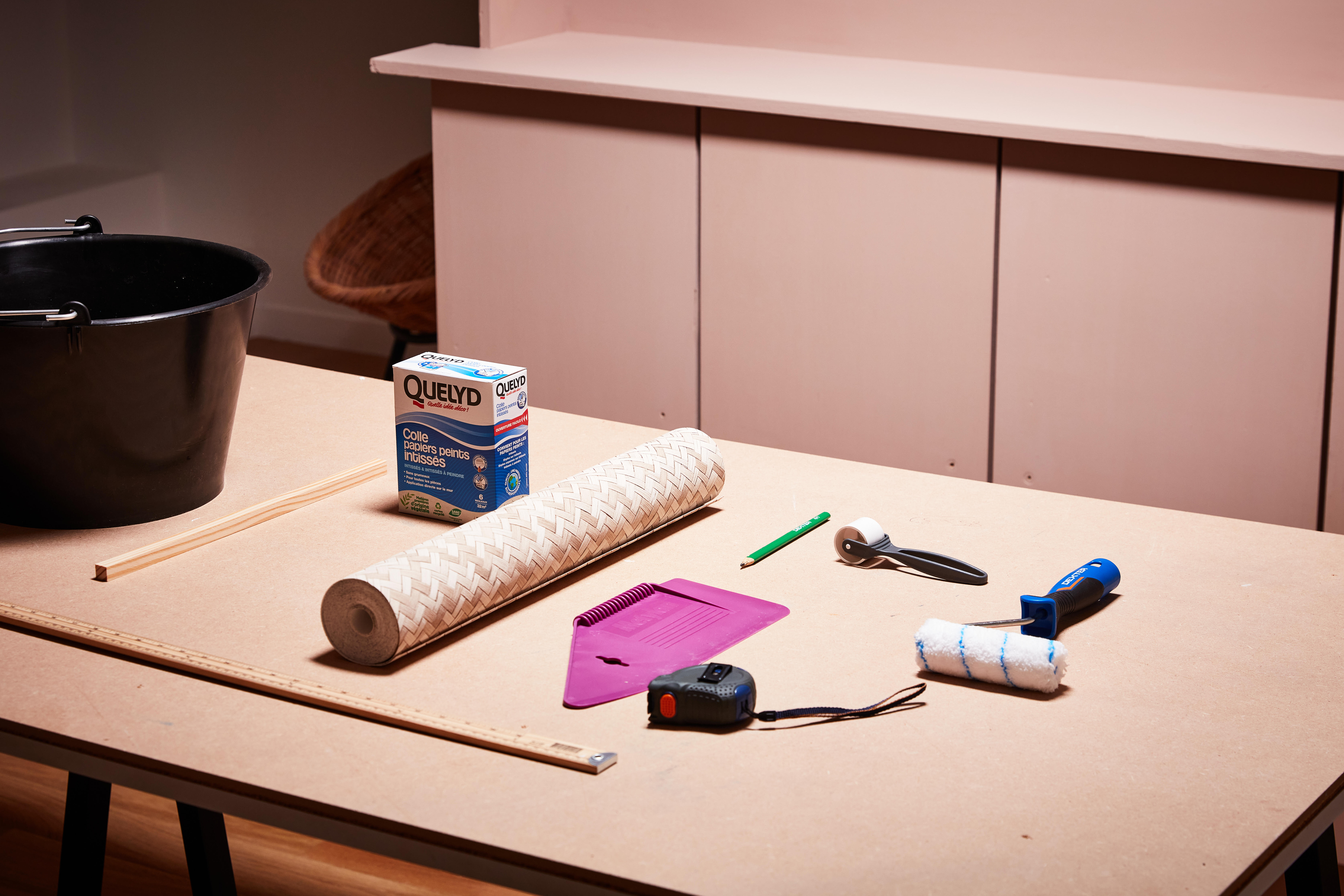 Mini rolo DEXTER UNIVERSAL PAREDE E MADEIRA 12CM - 13