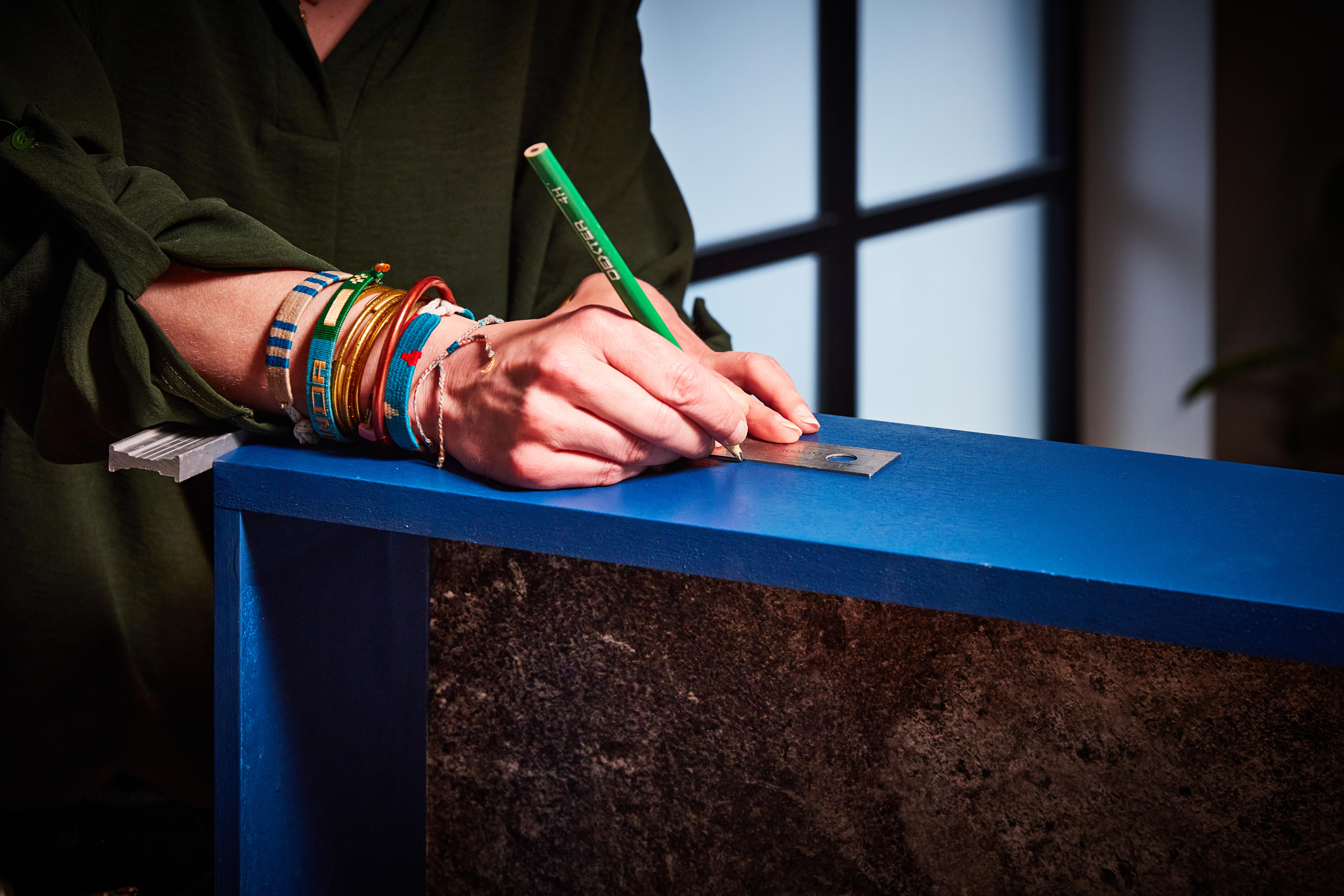 Esquadro para medição 300 mm Stainless steel Dexter - 3