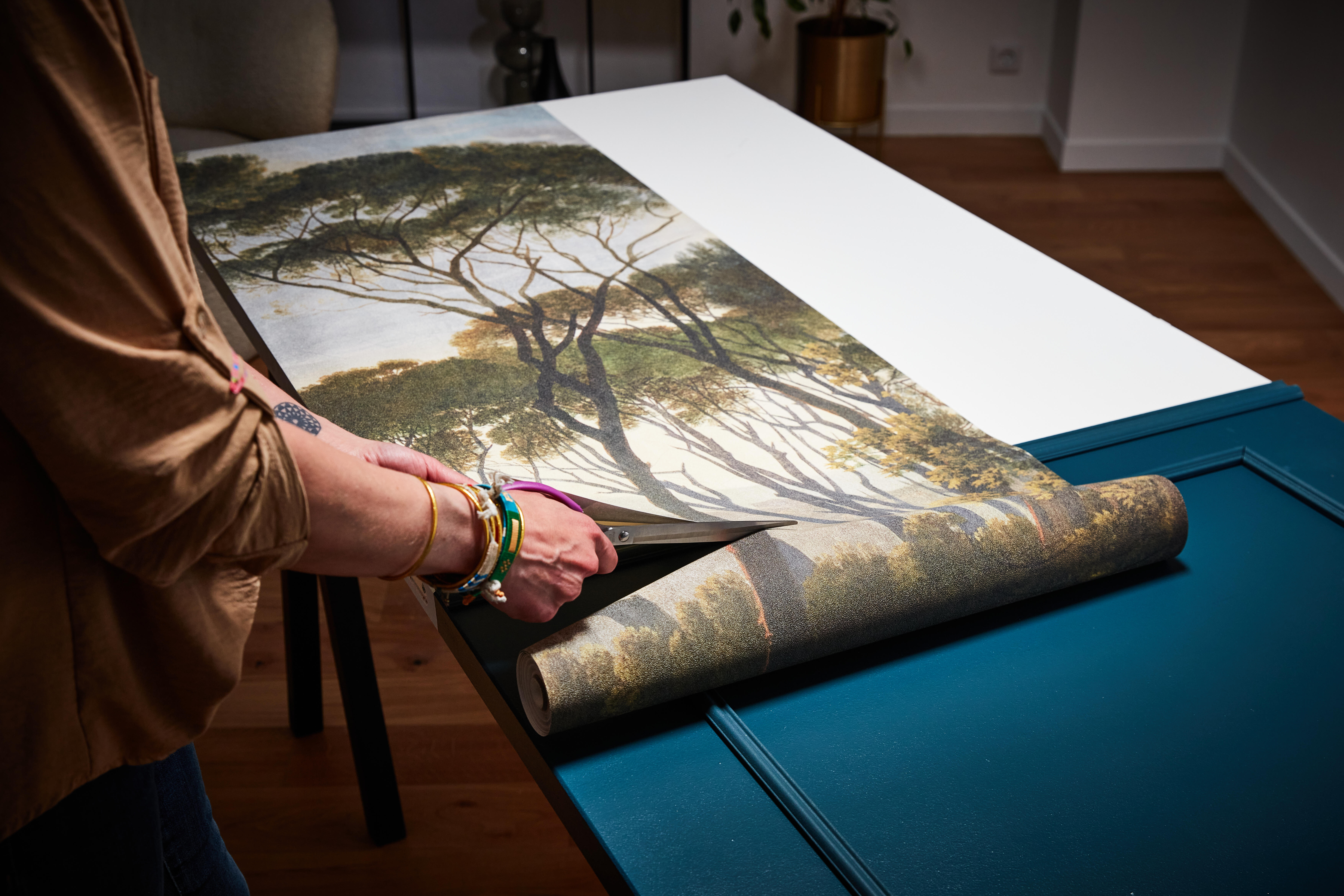 Papier peint panoramique Nature historique multicolore, l.159 x H.280 cm - 13