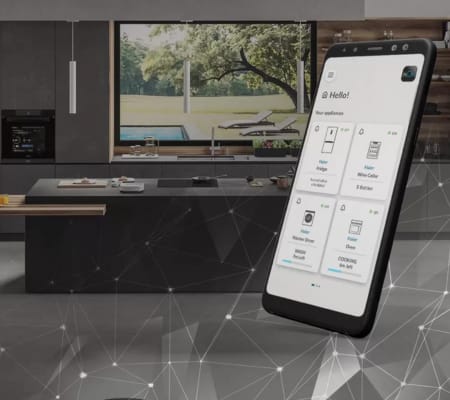 hon application haier groupe - connecté