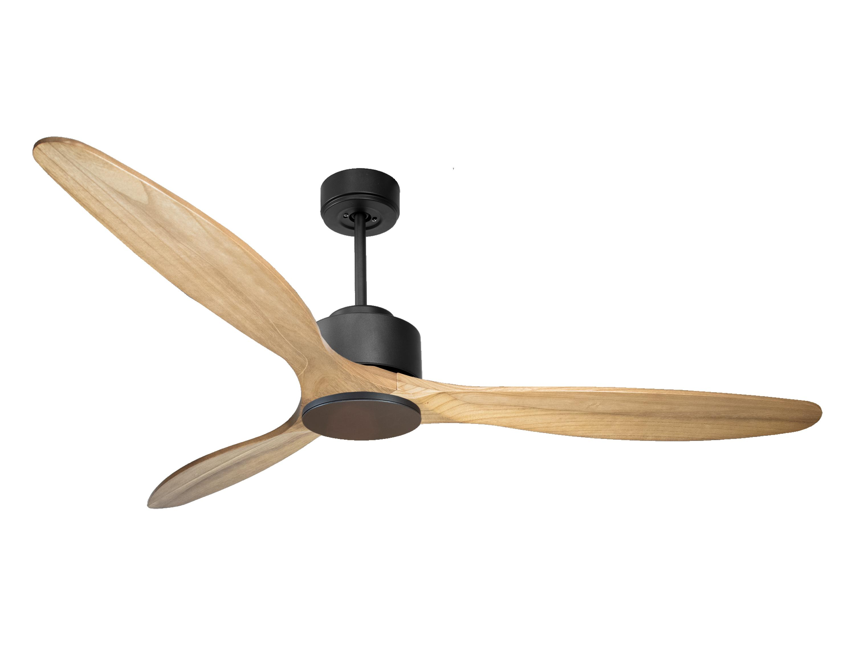 Ventilador de techo sin luz motor dc lima d166 06 11 purline negro 166 cm