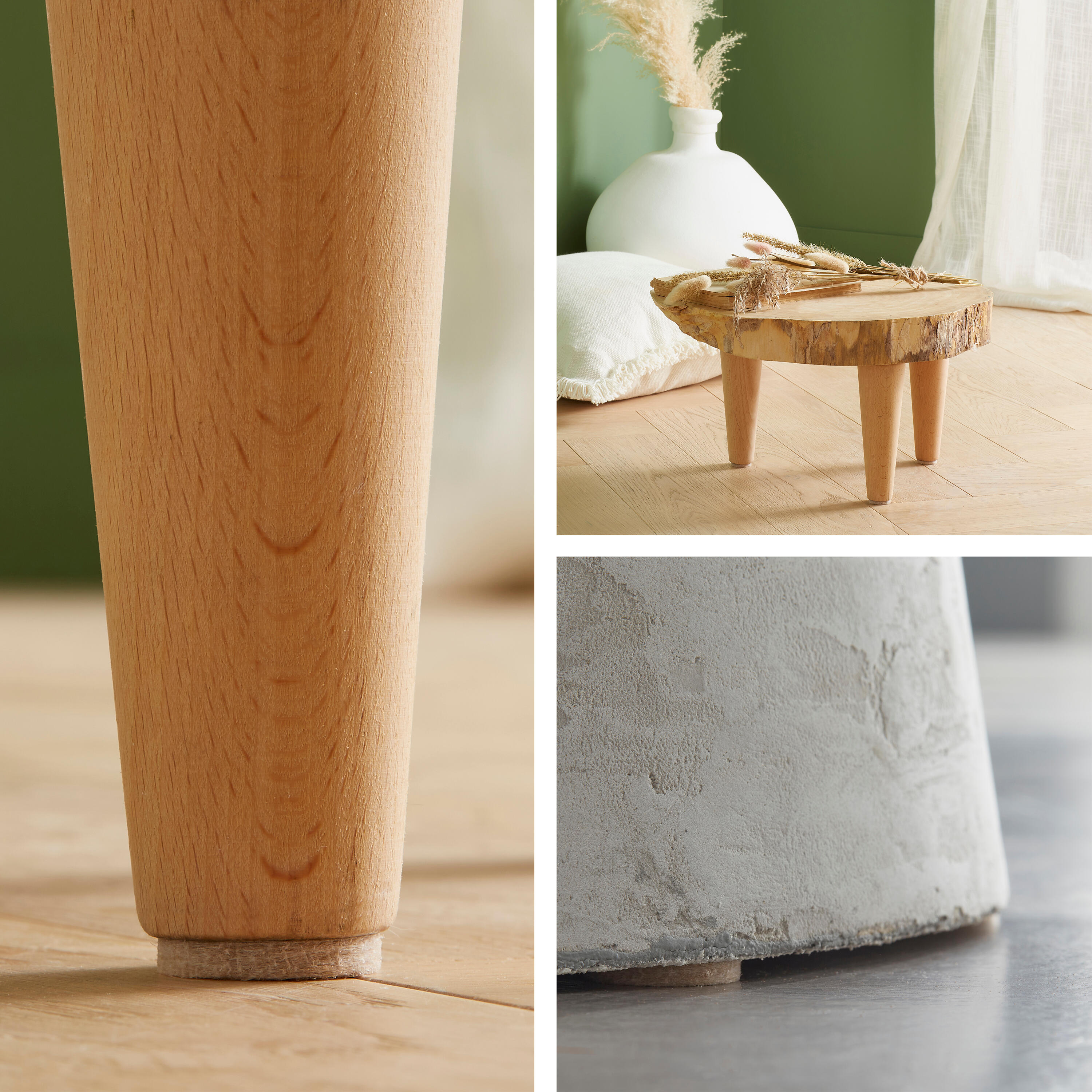 Feltrini Per Mobili 44mm - Protezione Pavimenti Da Graffi | Per Legno, Laminato E Piastrelle - Foto 8