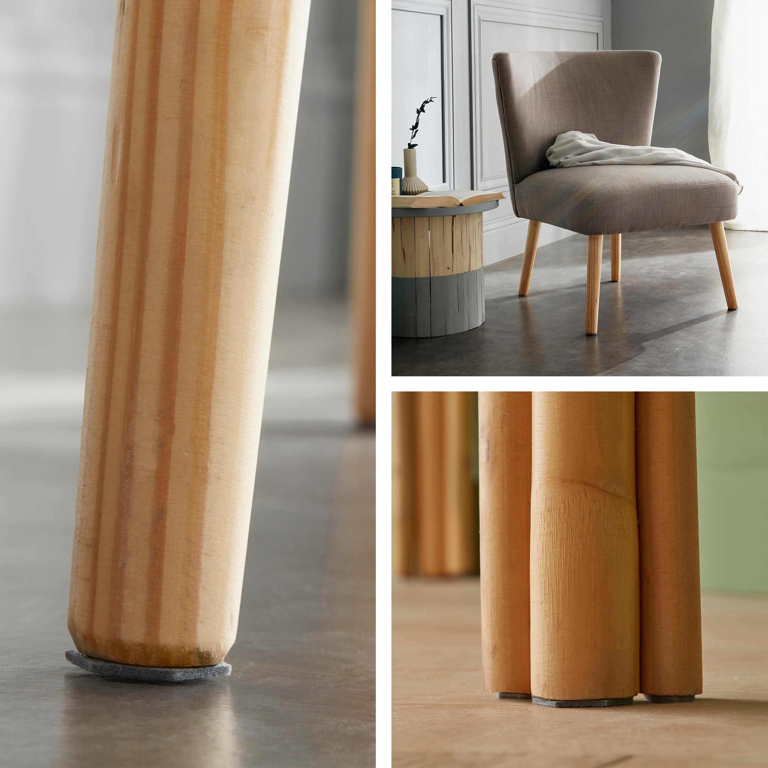 FIELTRO ADHESIVO 2MM GRIS 175UDS - 3