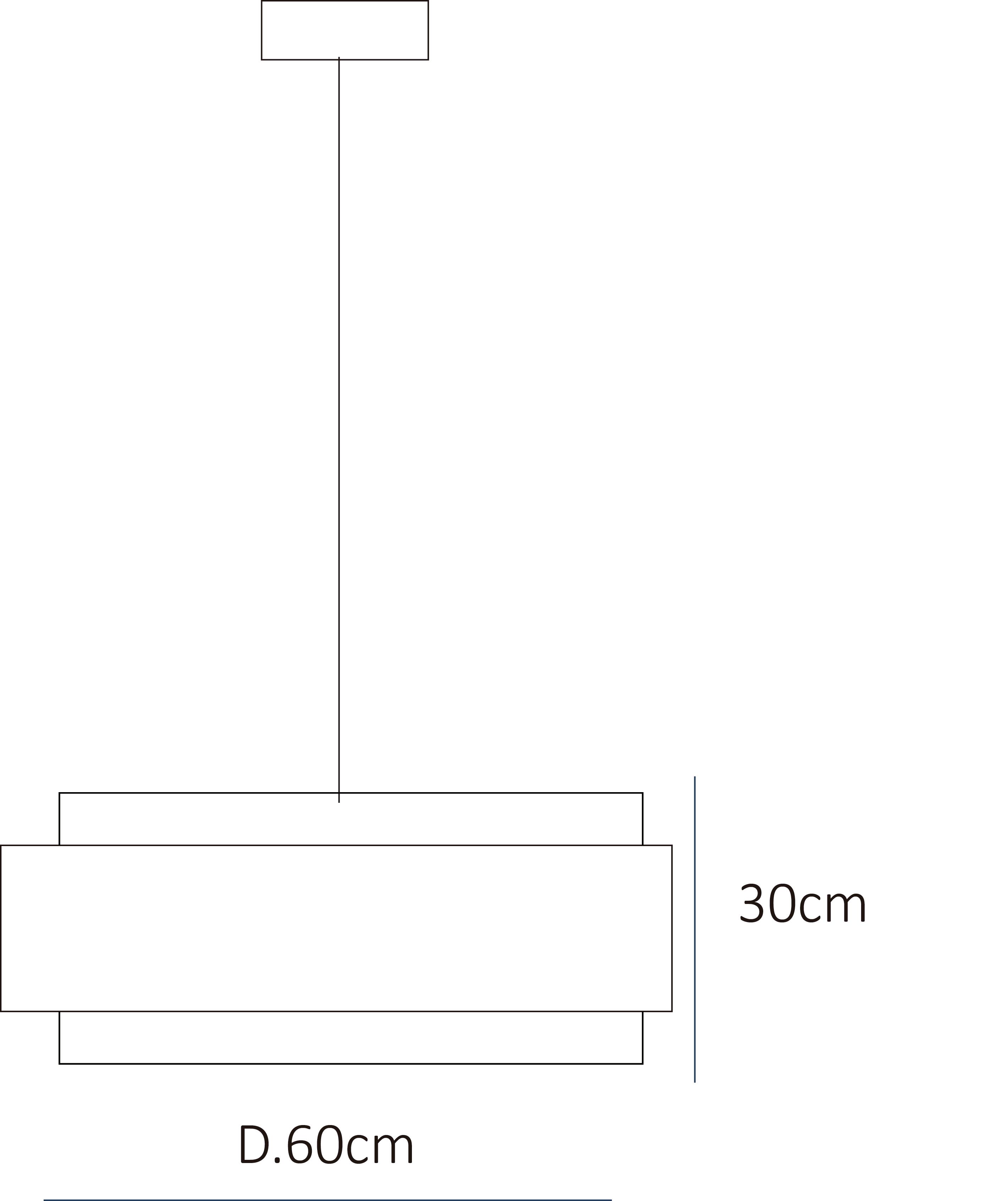 Lámpara de techo colgante de acero beige 60 cm Amalfi ROMLUXE 1 luz E27 - 4