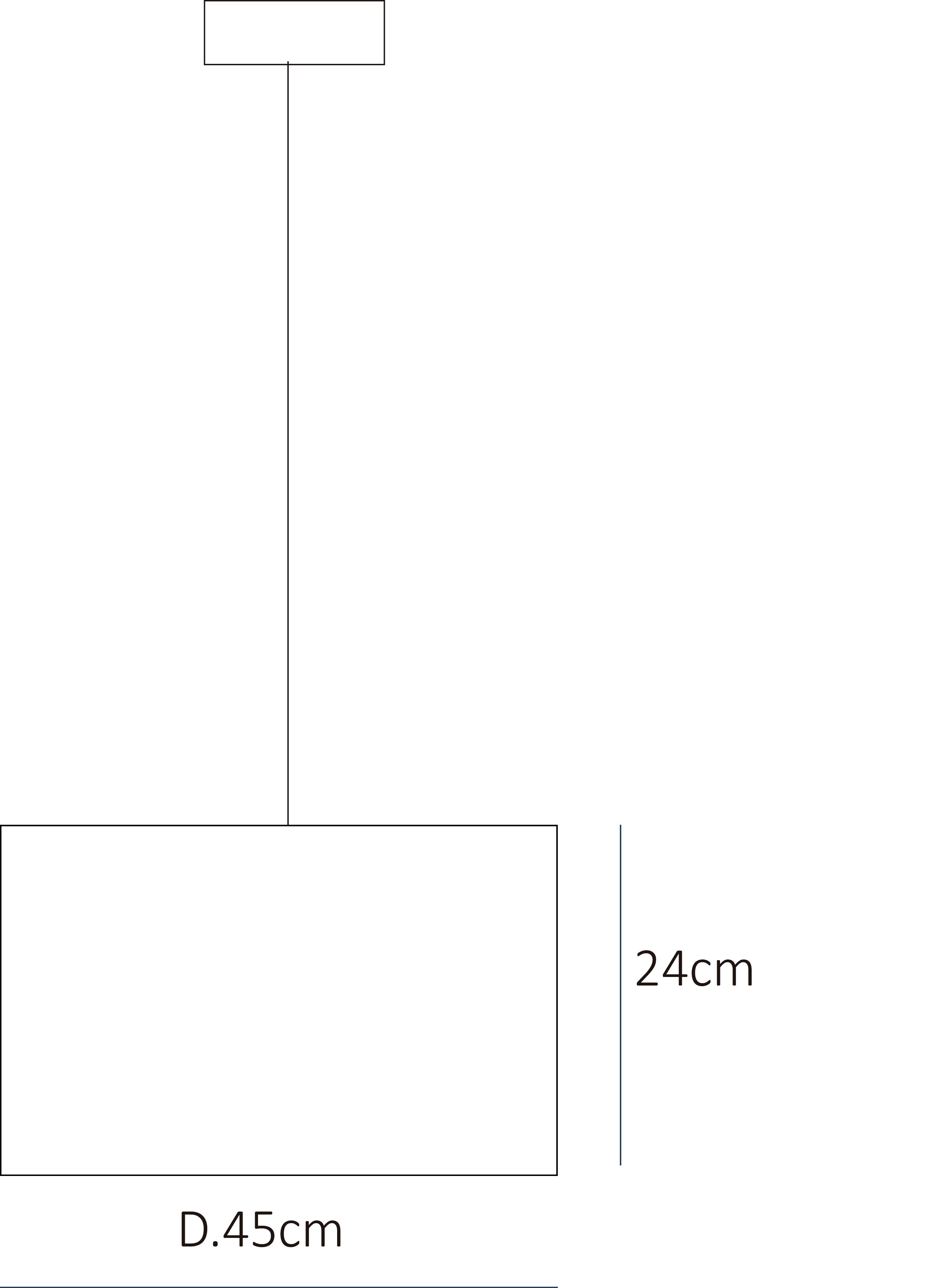 Lámpara de techo colgante de acero beige 1 luz E27 Alejandría 45 cm - 3