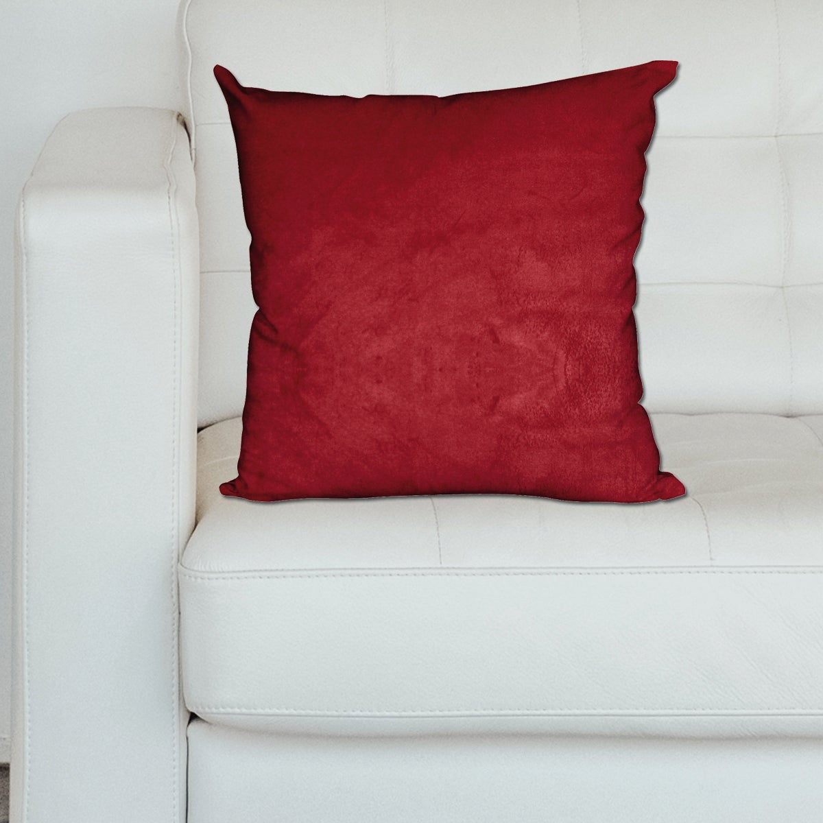 Cuscino Velus rosso 50 x 50 cm - 2