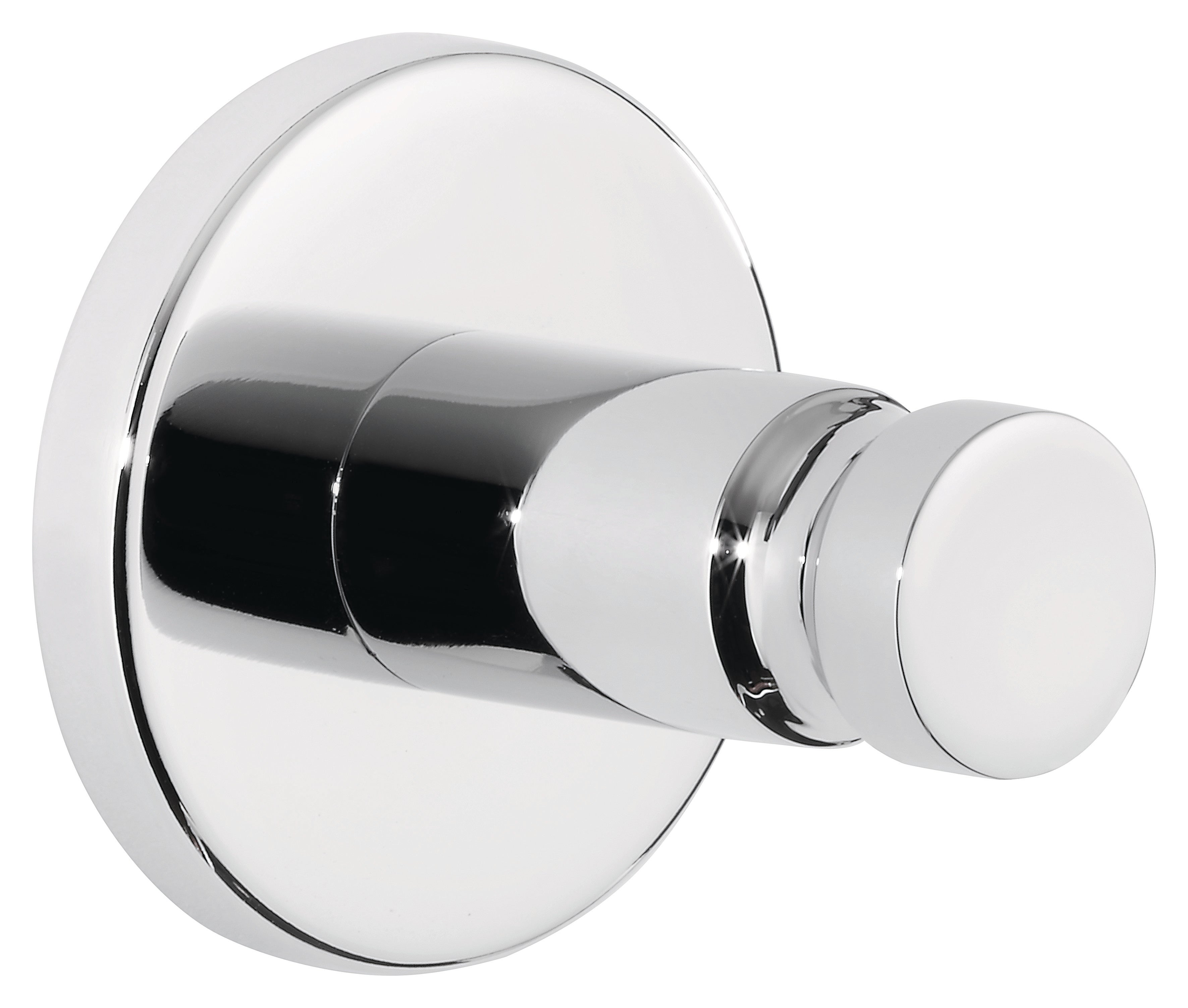 Percha/perchero gris con ganchos