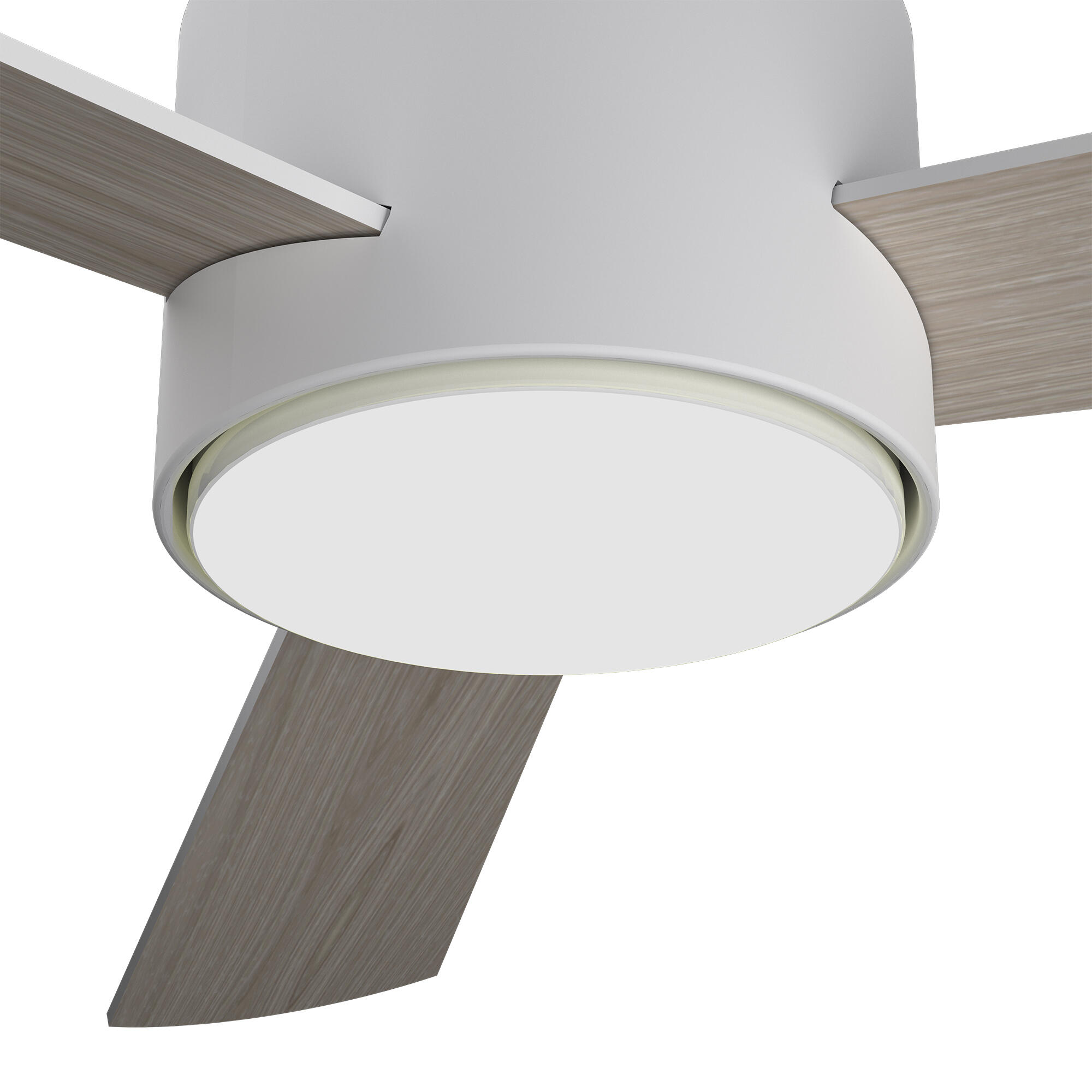 Ventilador de techo con luz silencioso DC Arte Confort Espe blanco 122 cm - 9