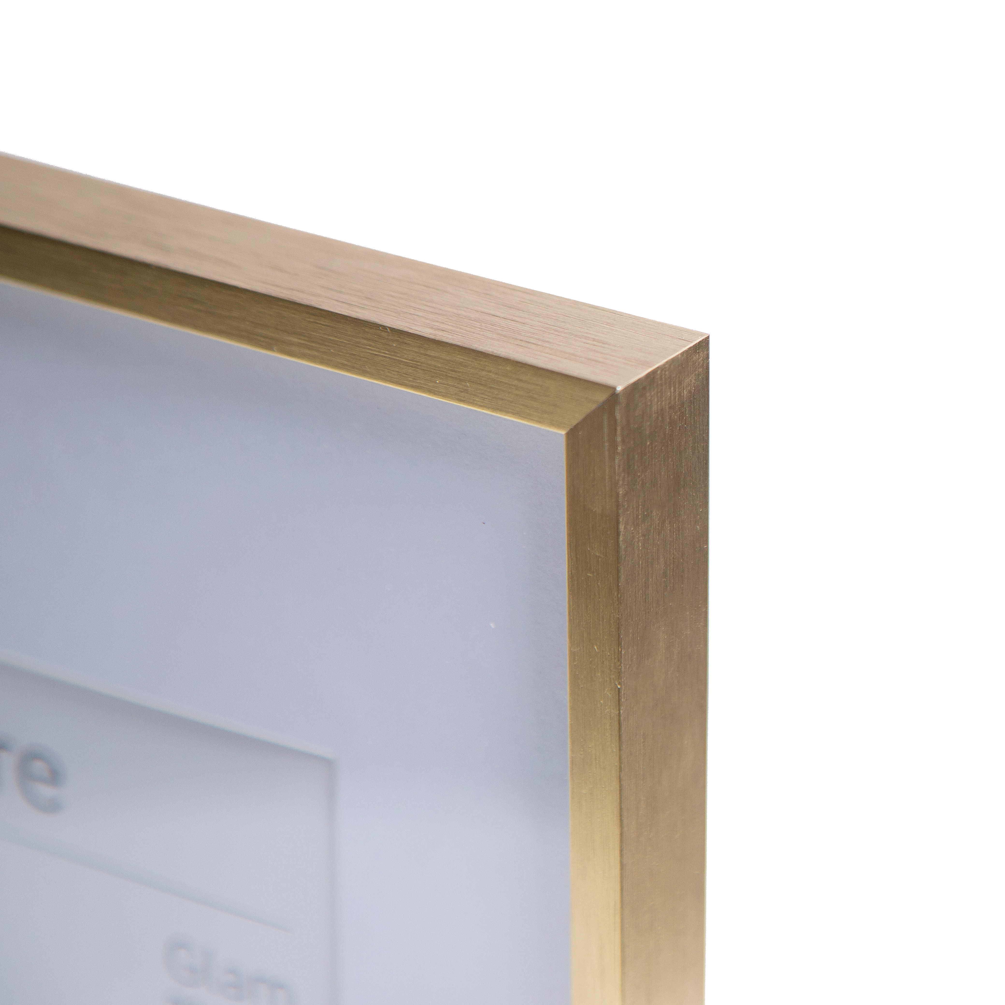 Cadre Glam, 40 x 50 cm, métal doré, INSPIRE - 3