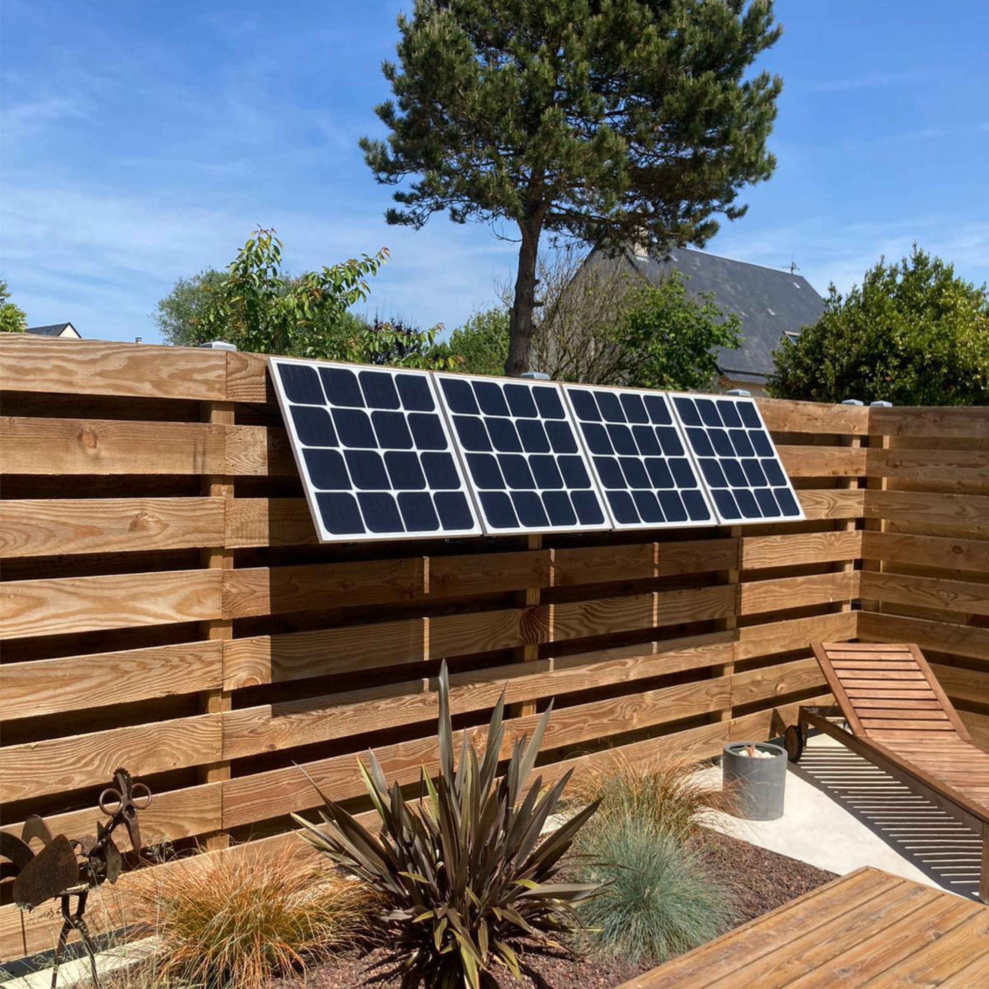 Panneau solaire Beem Energy, kit d'extension 420W, installation au mur - 4
