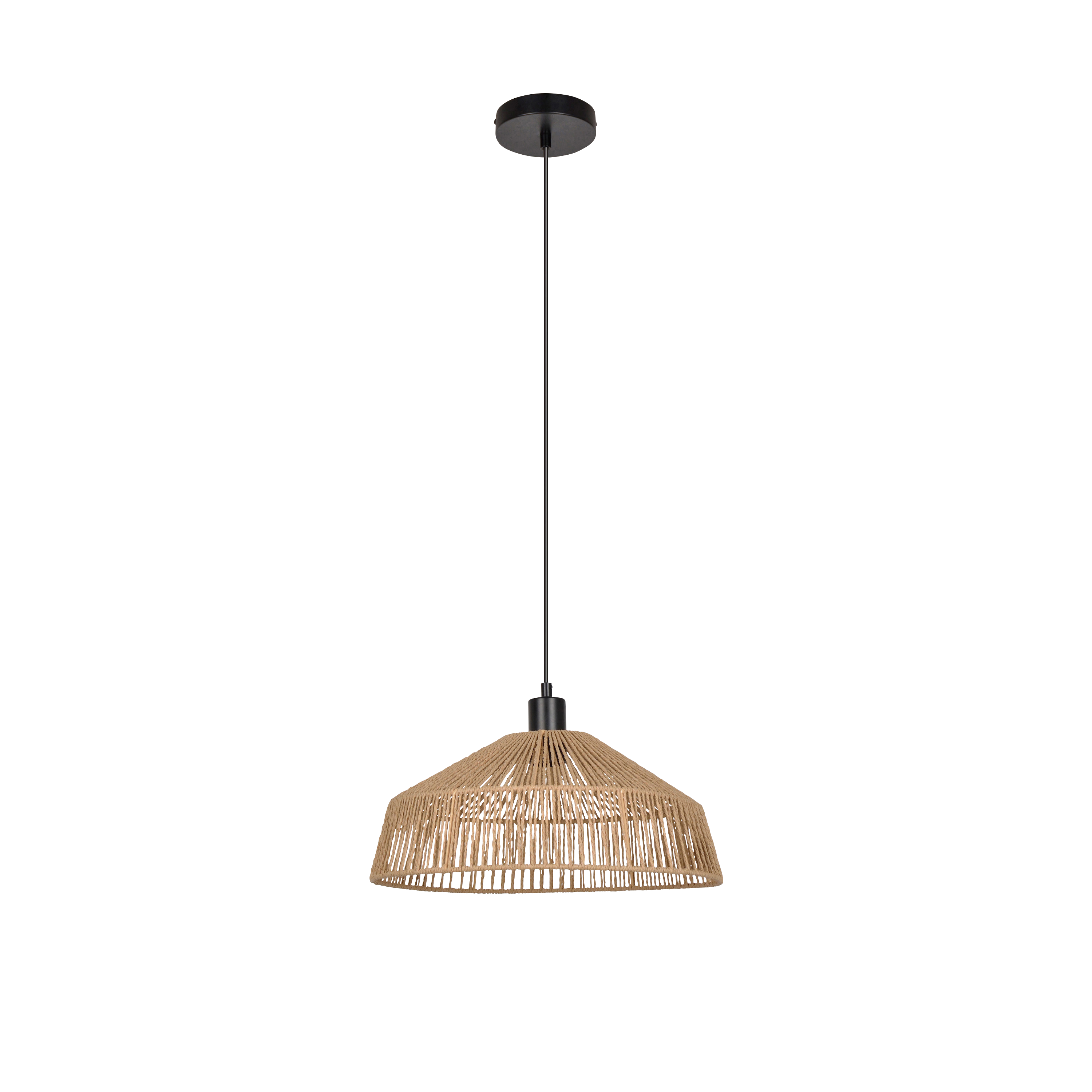 Lampa wisząca Mikona beżowa E27 Inspire - 22