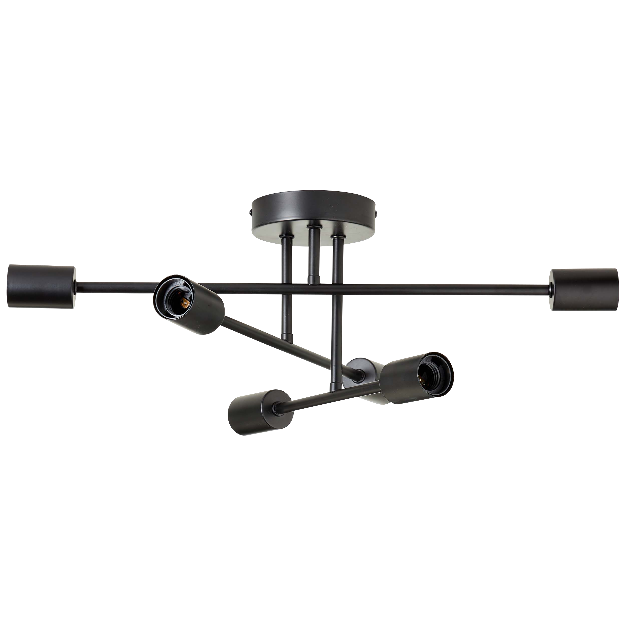 Lampa sufitowa Lina czarna 6 x E27 Inspire - 13