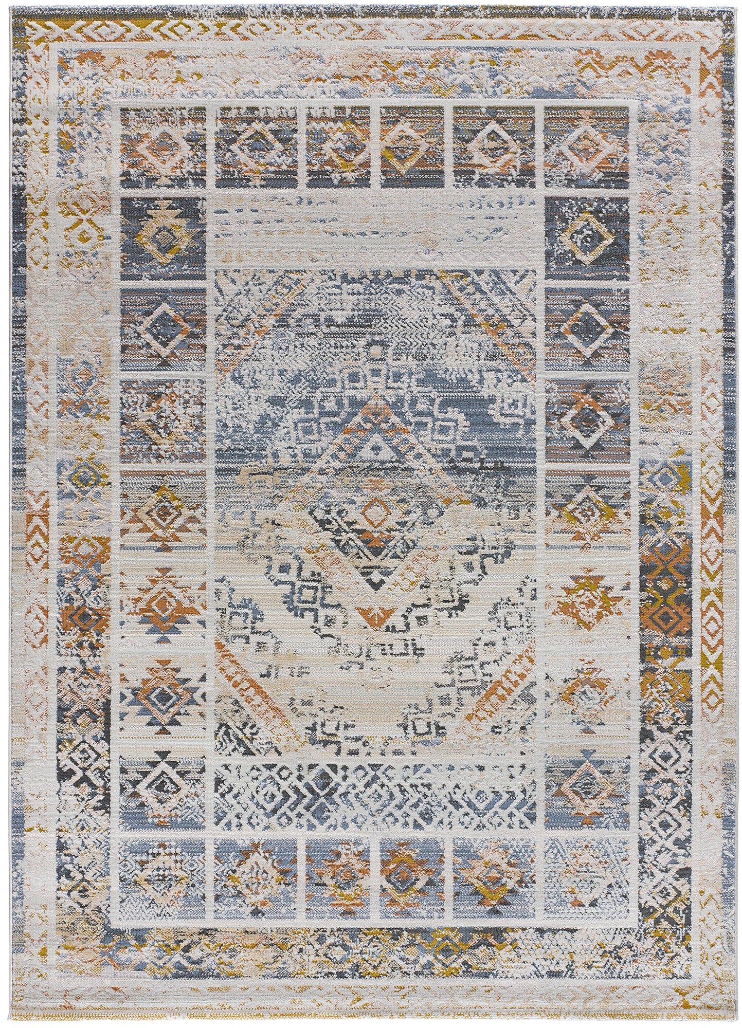 Alfombra poliéster kilis 3223 multi 134x200cm
