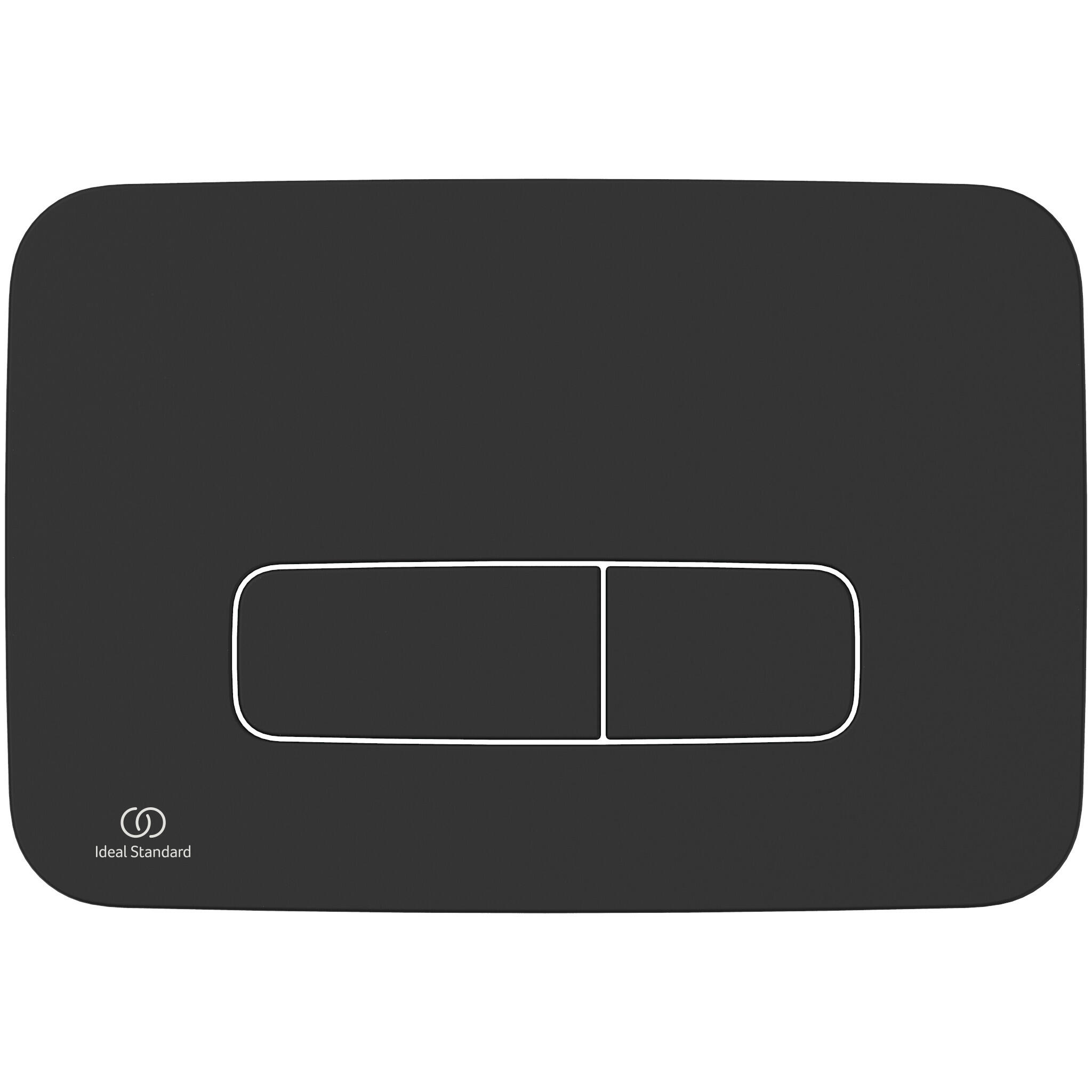 Placa de accionamiento WC suspendido IDEAL STANDARD Oleas M3 negro mate - 3