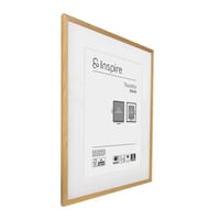 Cornice In Legno Stoccolma 30x30 Cm Con Passepartout - Bianca, Design Moderno - Foto 2