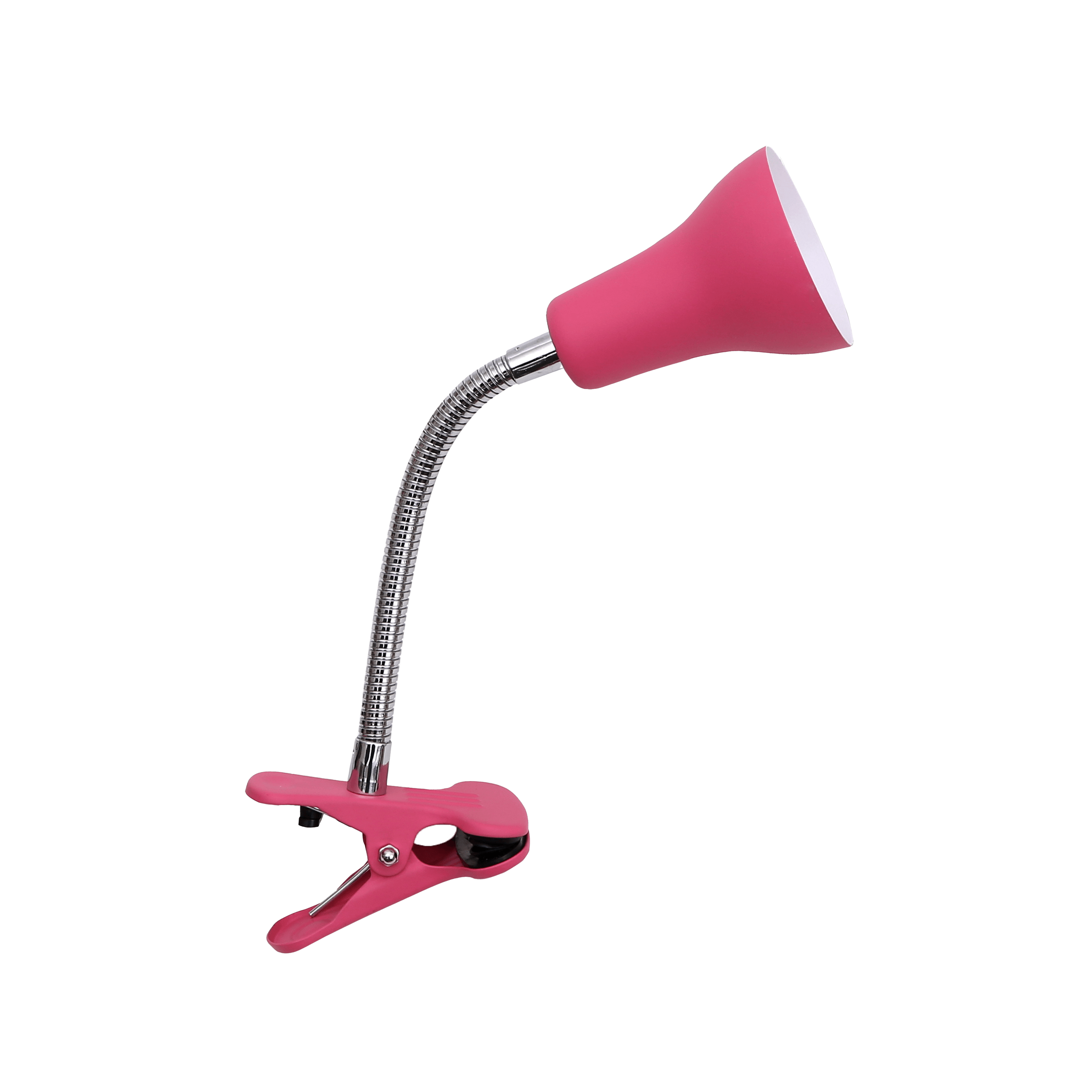 Lampka biurkowa Klips Salta różowa GU10 Inspire
