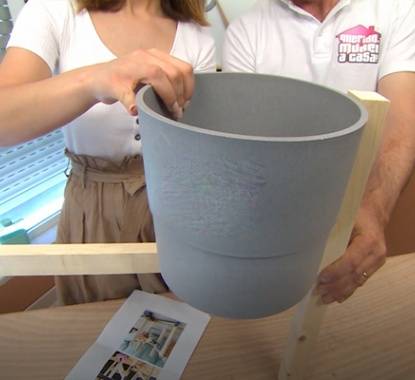 Construir um suporte para vasos
