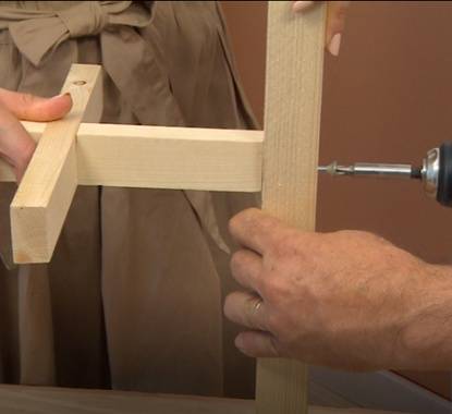 Construir um suporte para vasos