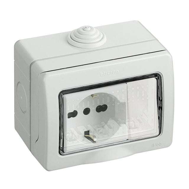 PRESA A MURO DOPPIA AQUANT-G2/V1/EPN 230 V AC 16 A IP6... - A muro - Delta
