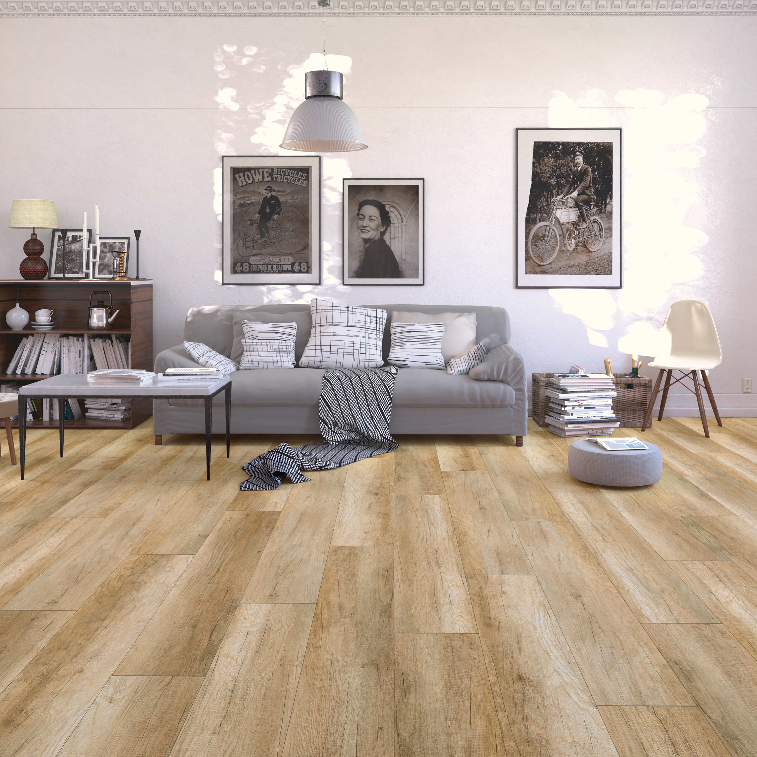 Panele podłogowe laminowane AC4 8 mm Artens Forte Dąb Lucas - 2