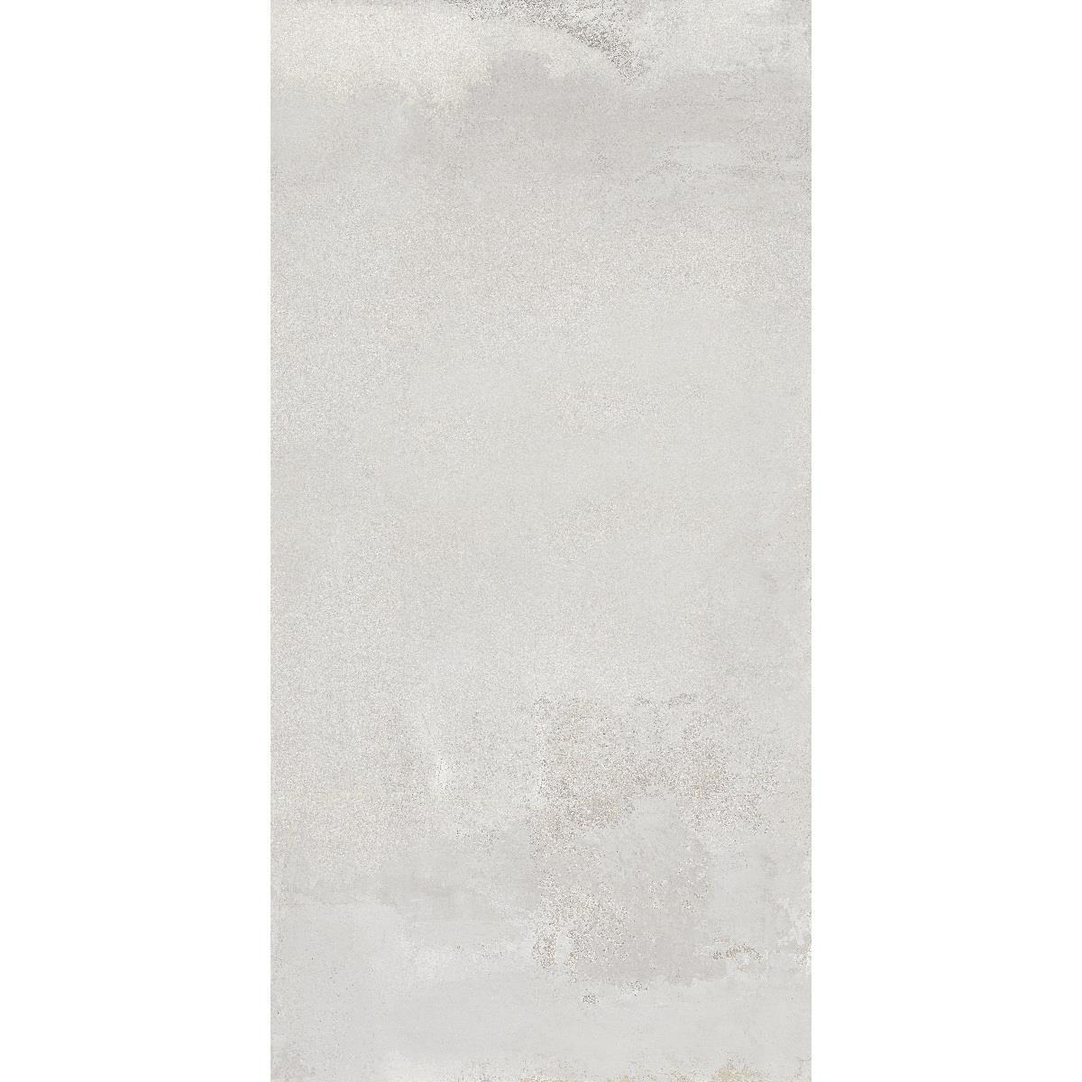 Piastrella da pavimento e rivestimento interno 60 x 120 cm Sp. 9.5 mm rettificato Habita in gres porcellanato smaltato bianco e grigio opaco traffico molto intenso (pei 5/5) R9 1.44 mq - 2