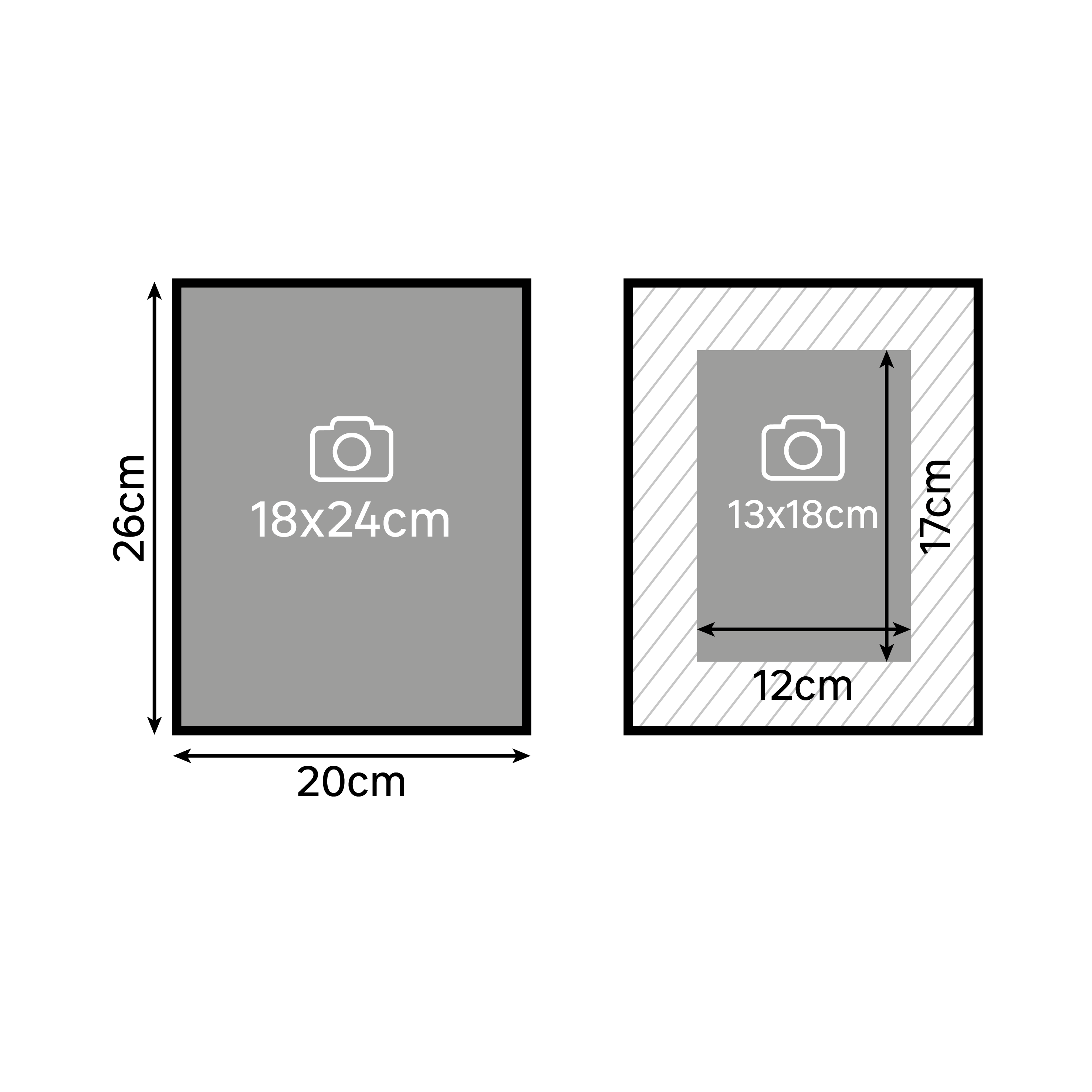 Cadre Toundra, 18 x 24 cm, bois naturel, INSPIRE - 10