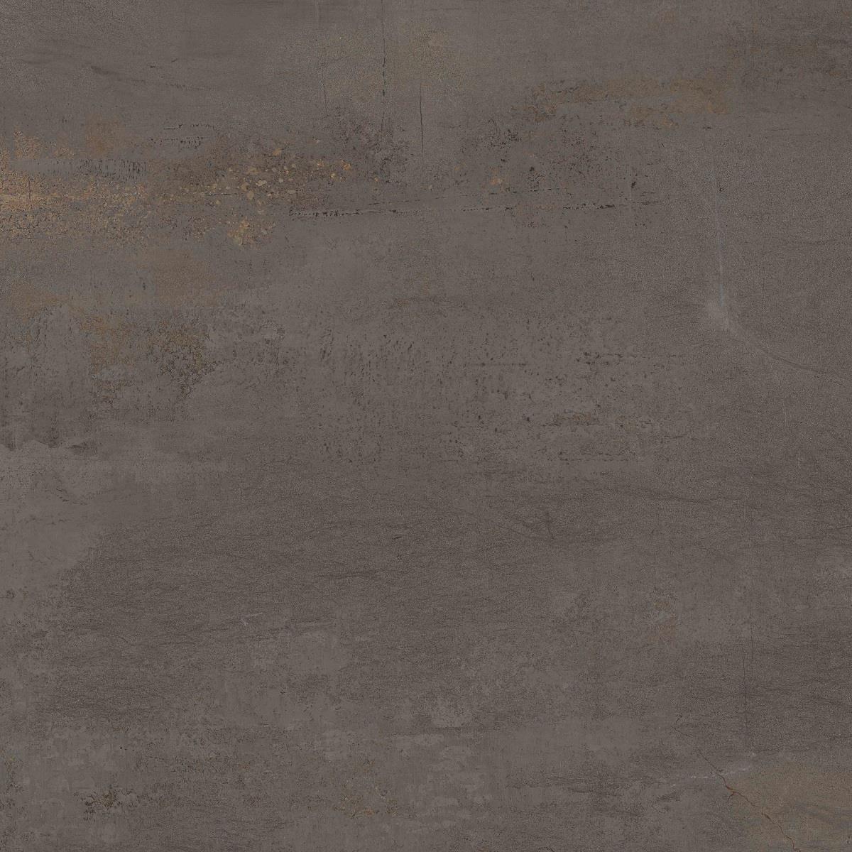 Piastrella da pavimento e rivestimento interno 60 x 60 cm Sp. 9.5 mm rettificato Habita in gres porcellanato bronzo opaco traffico intenso (pei 4/5) R9 1.44 mq - 5