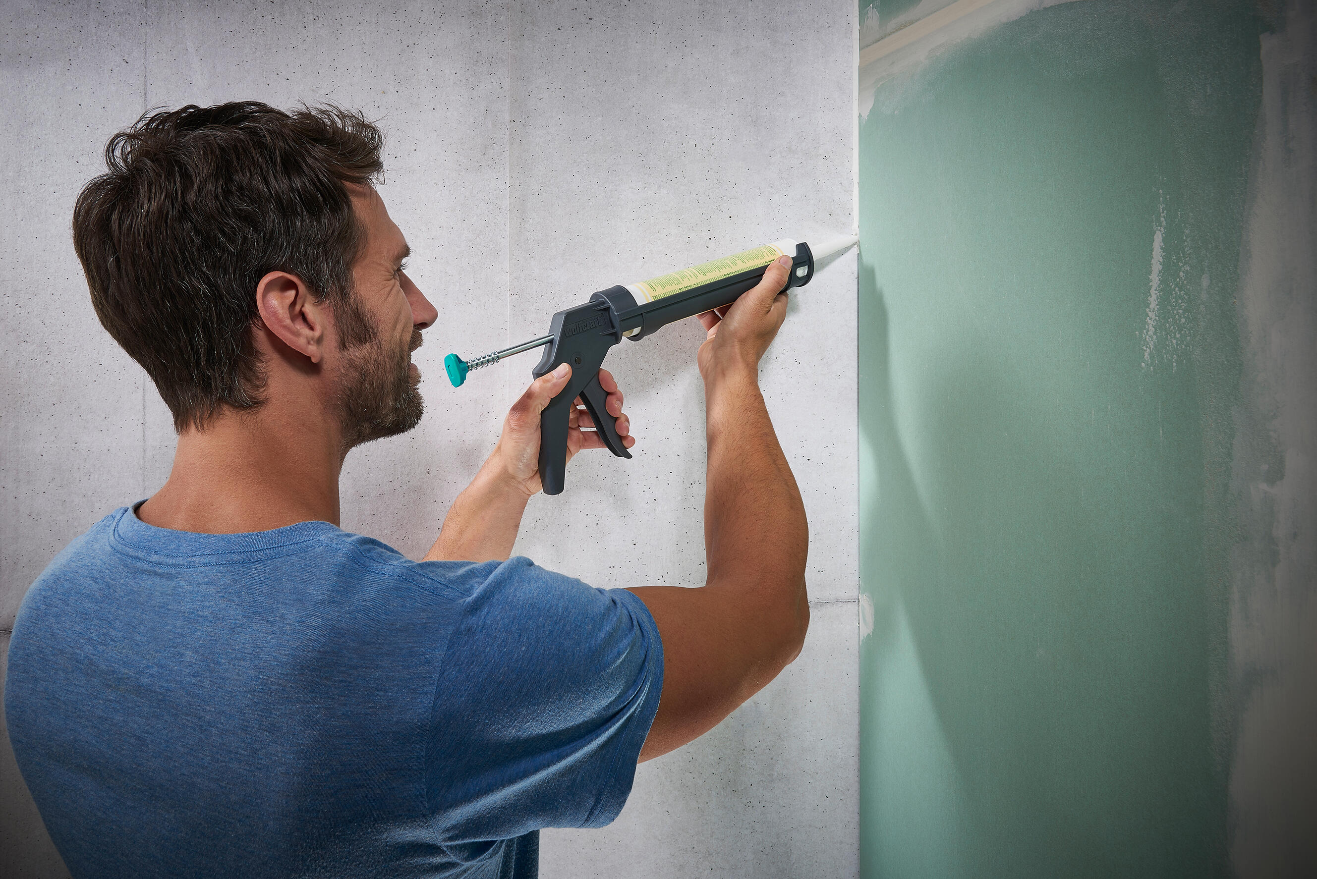 Pistola de silicone WOLFCRAFT MG100 - 12