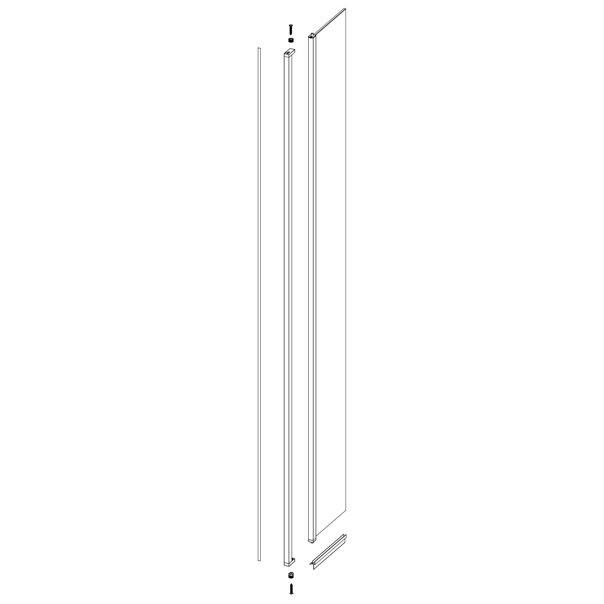 Deflettore single L 30 cm - 4