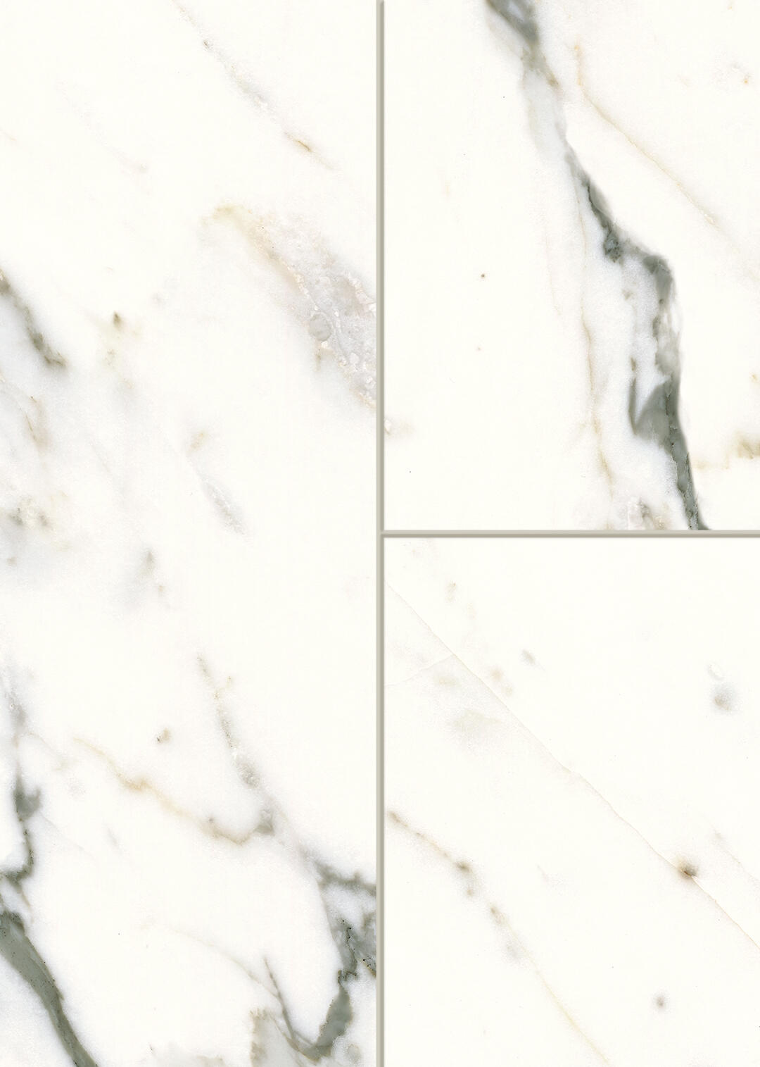 SPC da incollare per pavimento e rivestimento Carrara bianco Sp 3 mm CERAMIN 3.7 m² - 29