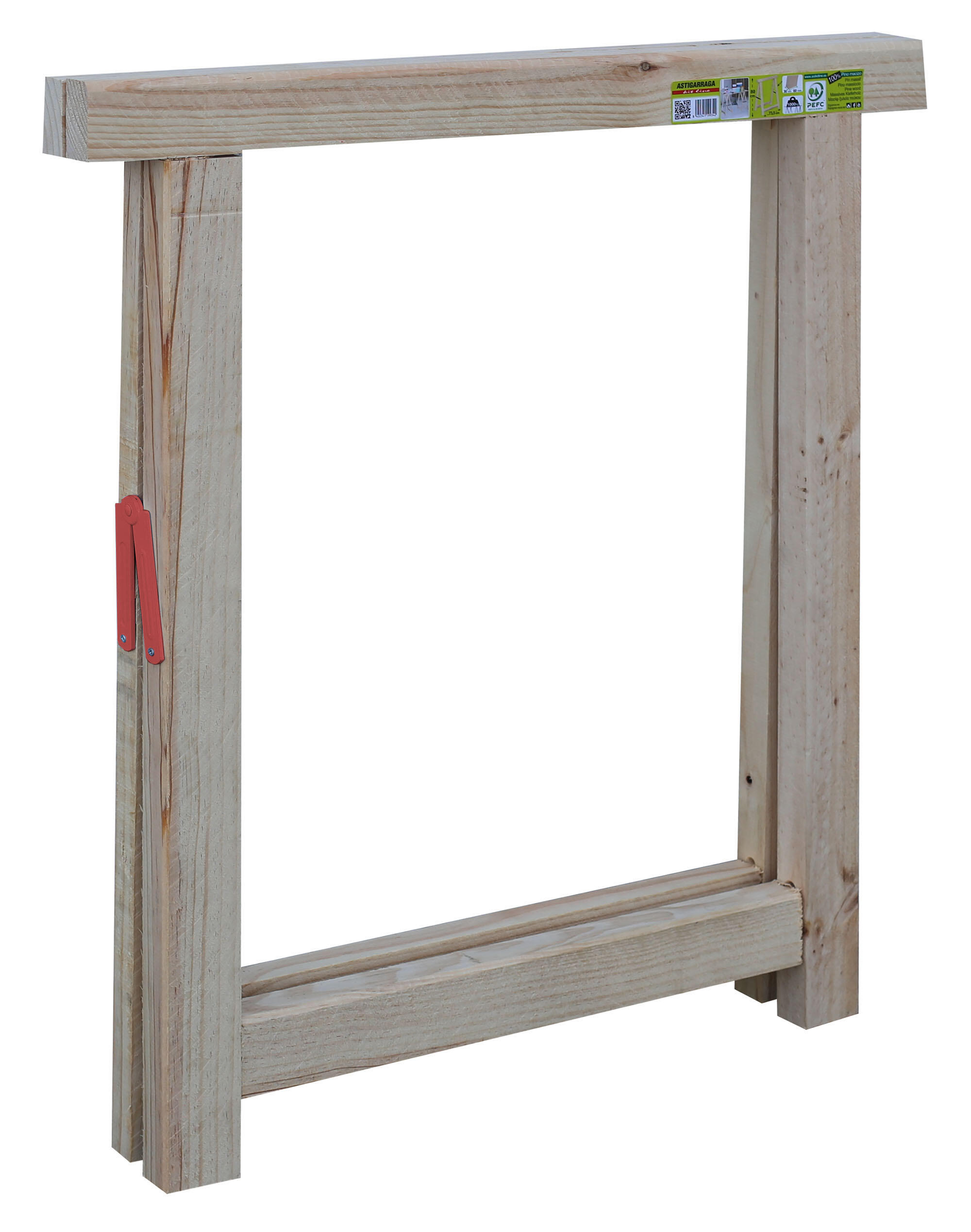 Tréteau pin super pro ASTIGARRAGA, H.80 x l.73.5 cm - 3