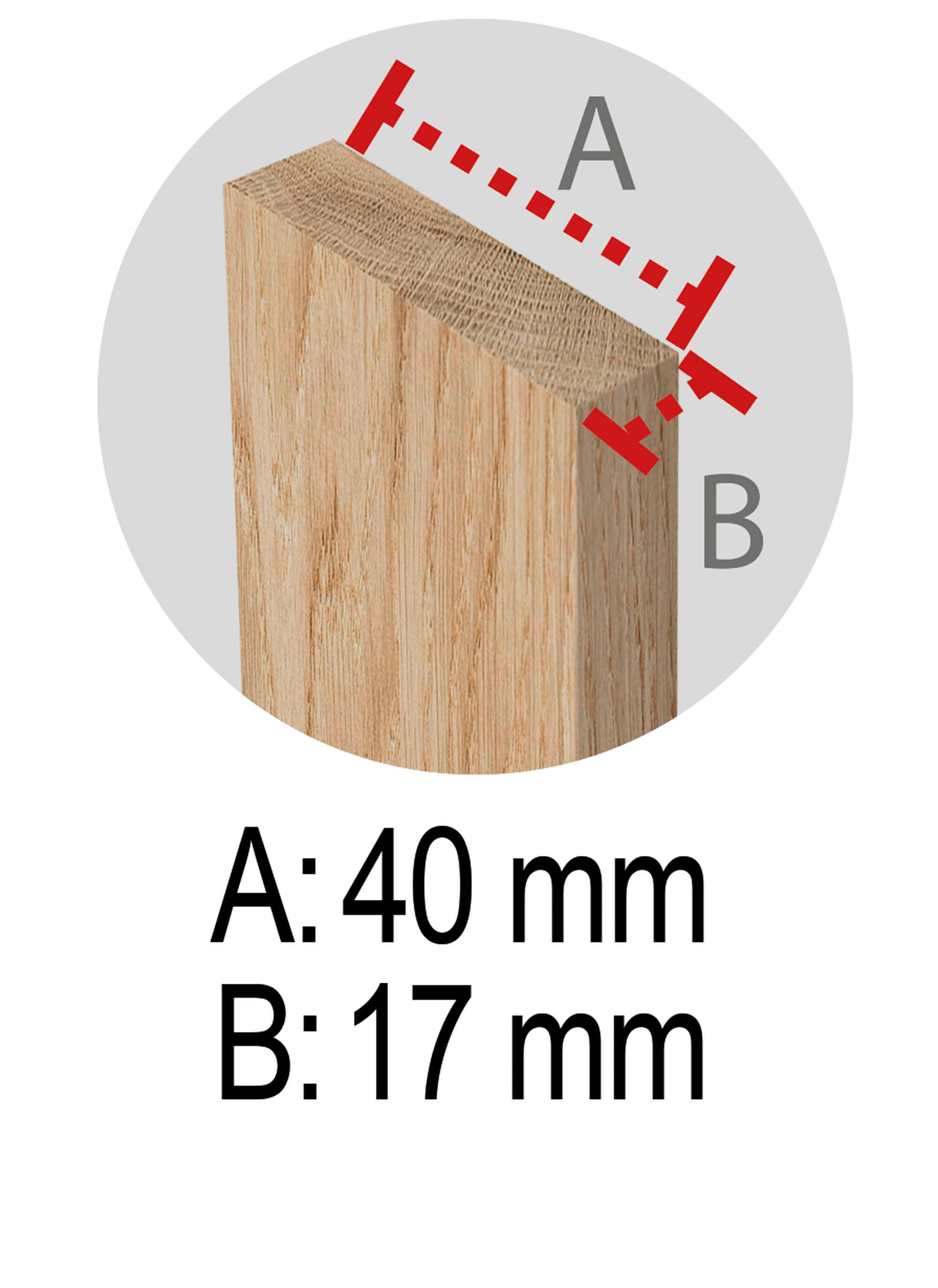 Caballete de madera de pino en bruto y altura de 74 cm - 13