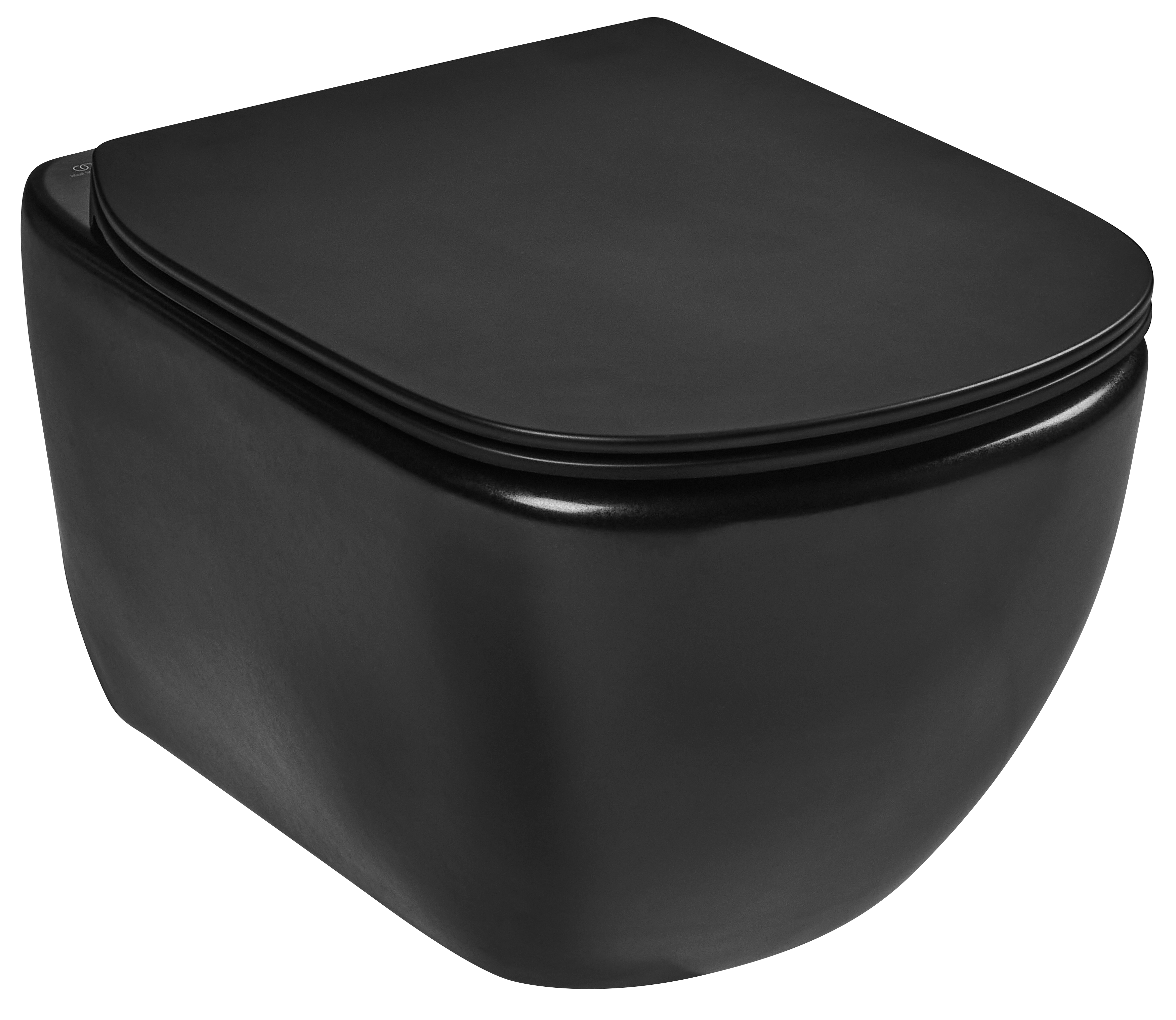 Taza WC suspendido IDEAL STANDARD Idealmood negro mate - 7