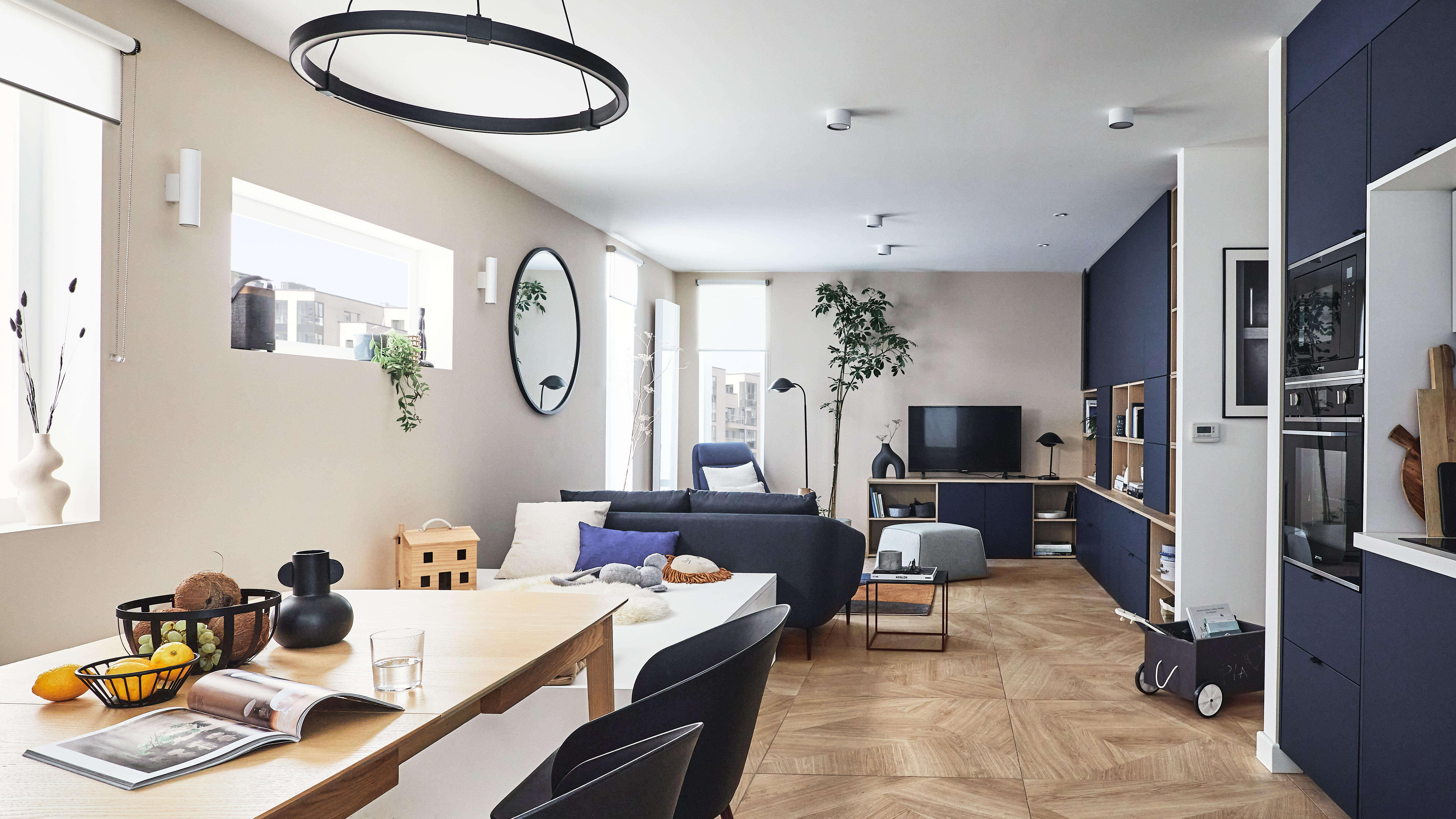 Kit 1 spot à fixer Led D.10 cm, blanc chaud, blanc INSPIRE Oberon - 6