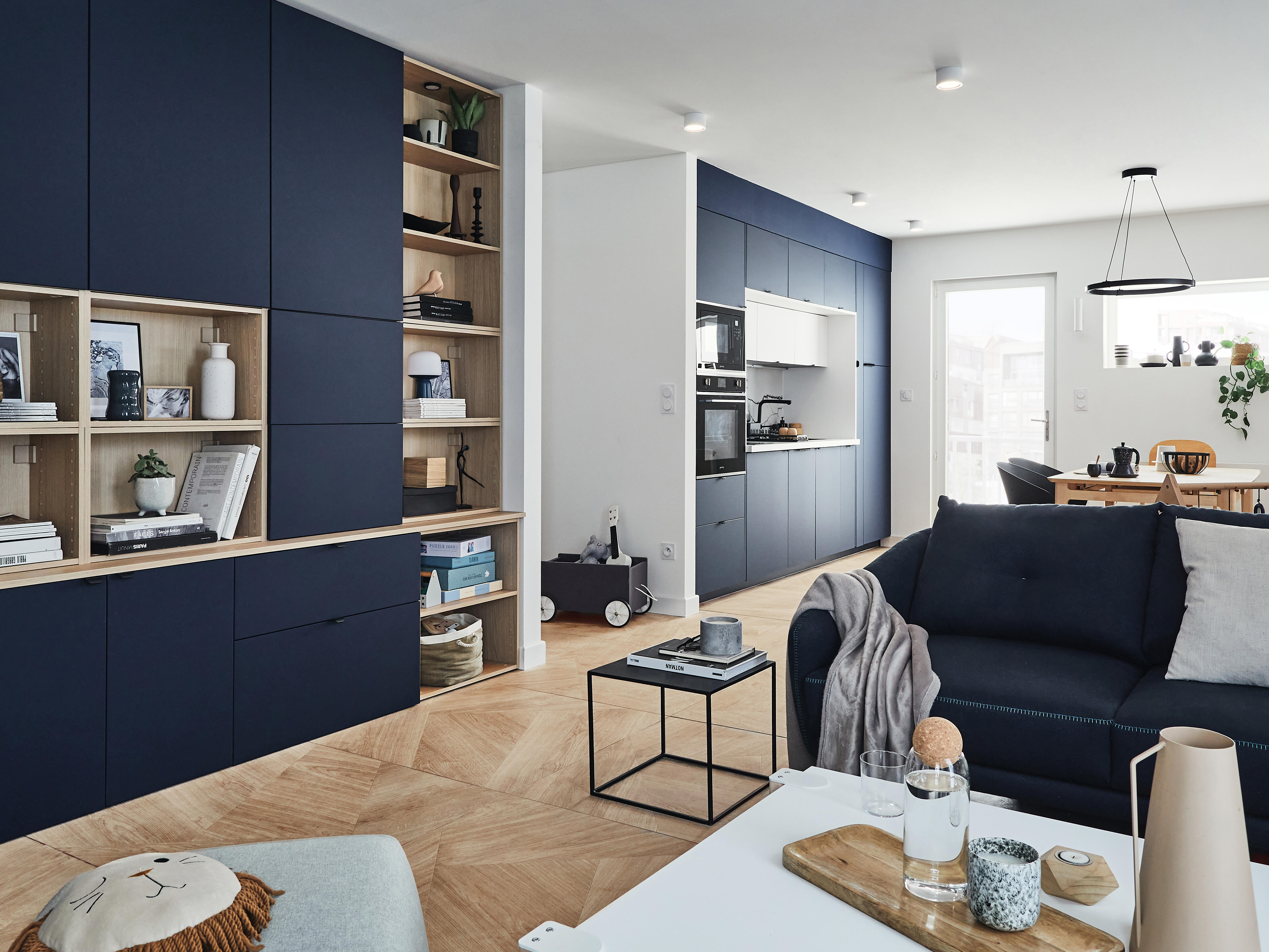 Móvel inferior Spaceo Evo'M 60x38x64cm carvalho - 10