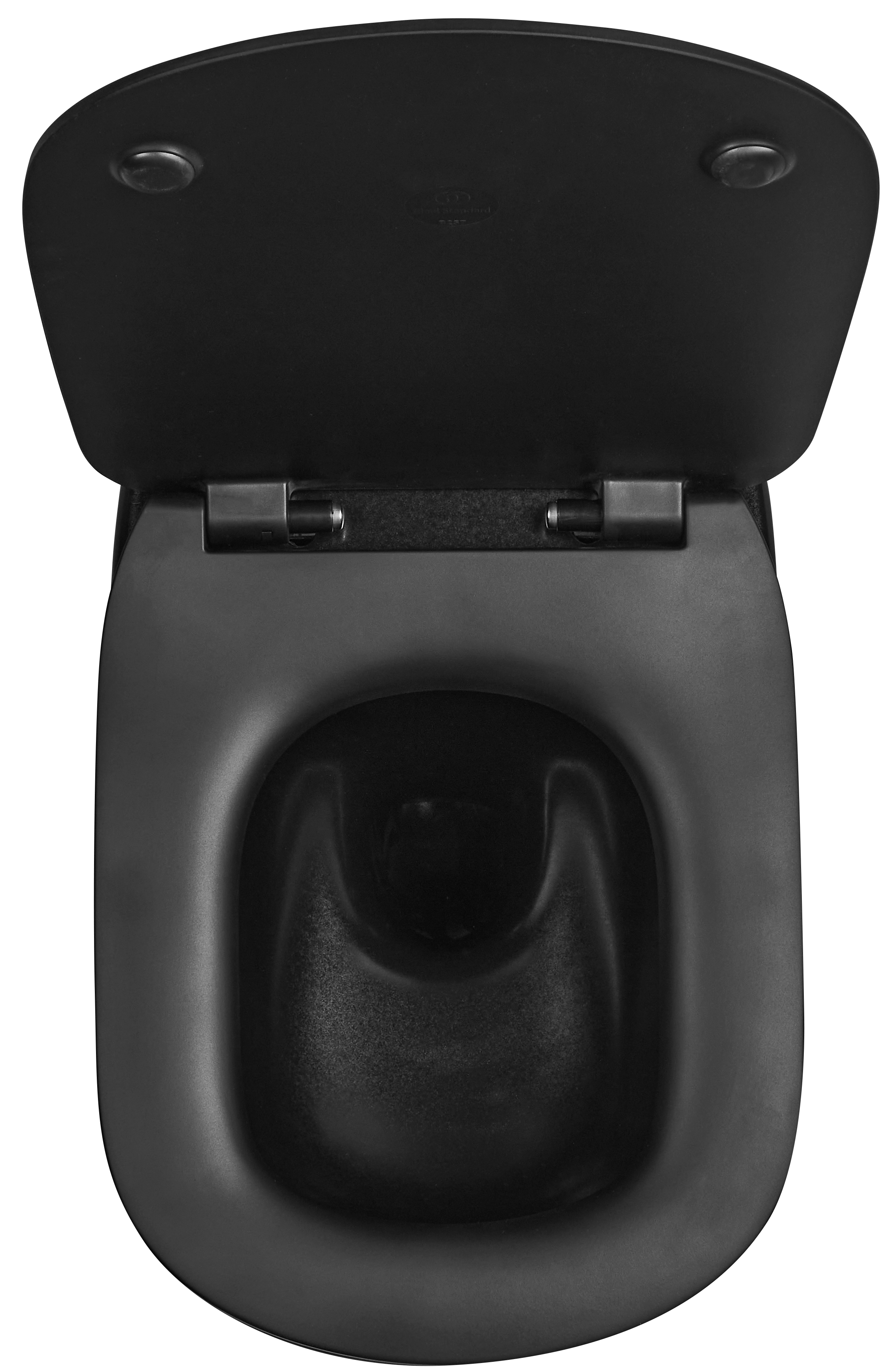 Taza WC suspendido IDEAL STANDARD Idealmood negro mate - 4