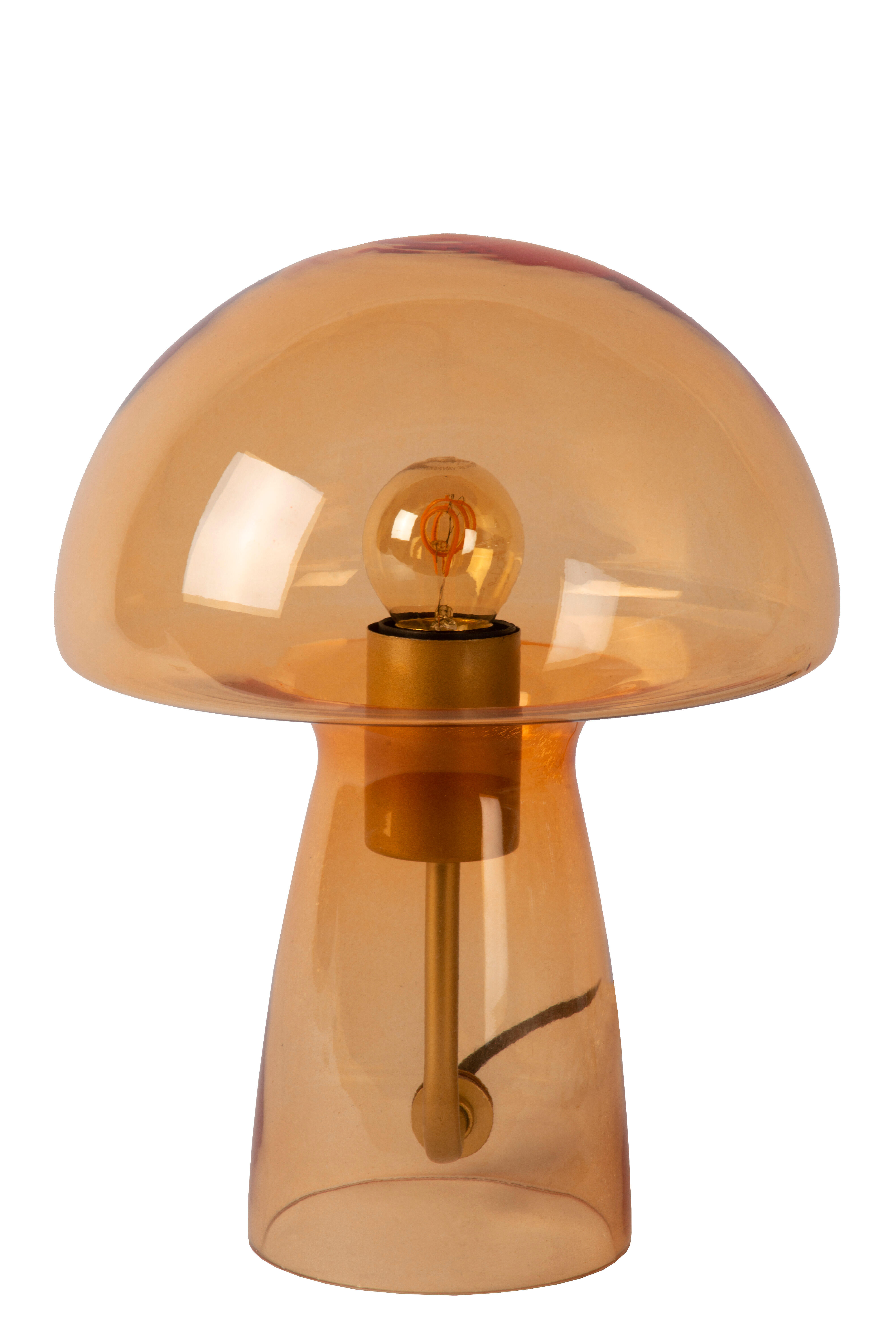 Lampe Fungo, verre, H.28 cm, E27 - 4