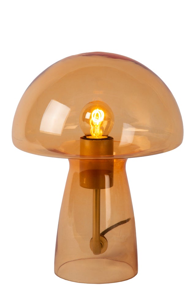 Lampe Fungo, verre, H.28 cm, E27