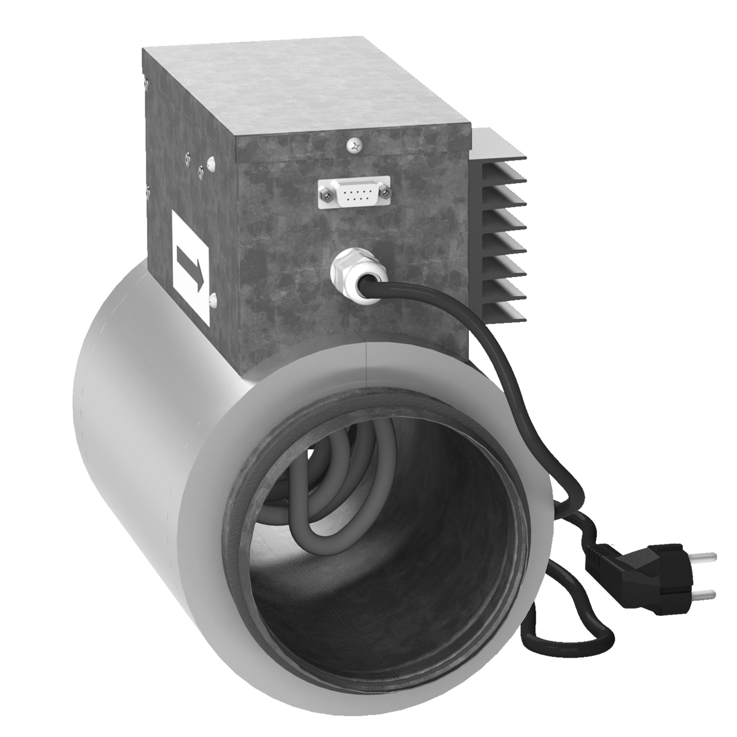 Nagrzewnica kanałowa VENTS 160 mm 2KW 1/FAZ VENTS