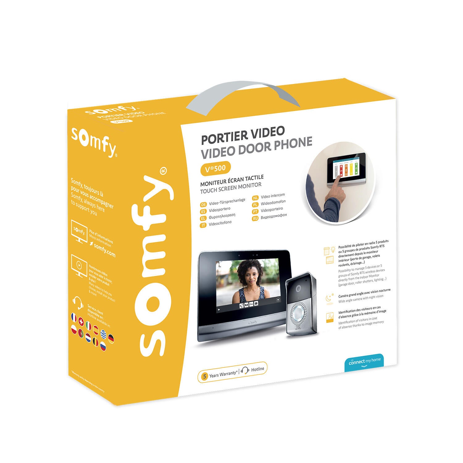 Visiophone filaire V500- Somfy 2401446 - 4