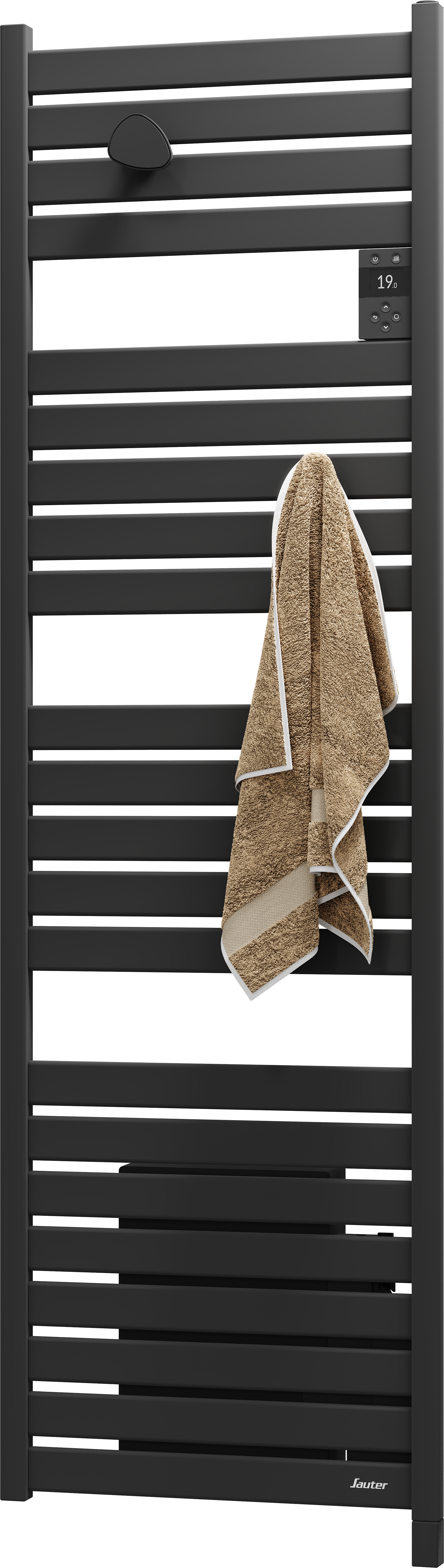 Sèche-serviettes électrique connecté Kelud Ventilo SAUTER 1750W anthracite - 5