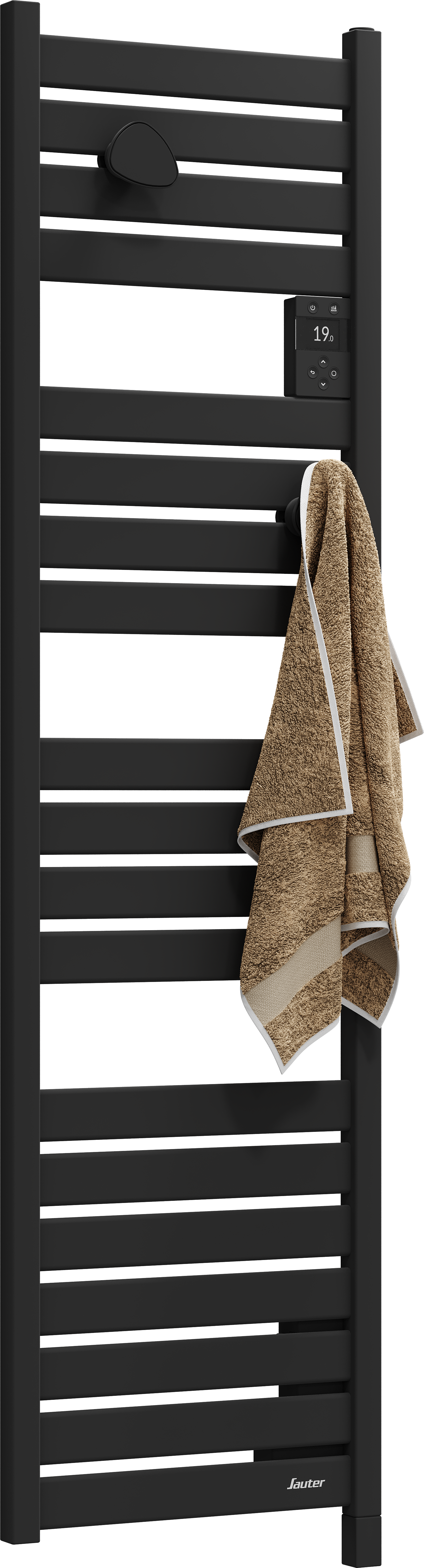 Sèche-serviettes électrique connecté Kelud Slim SAUTER 500W anthracite - 3