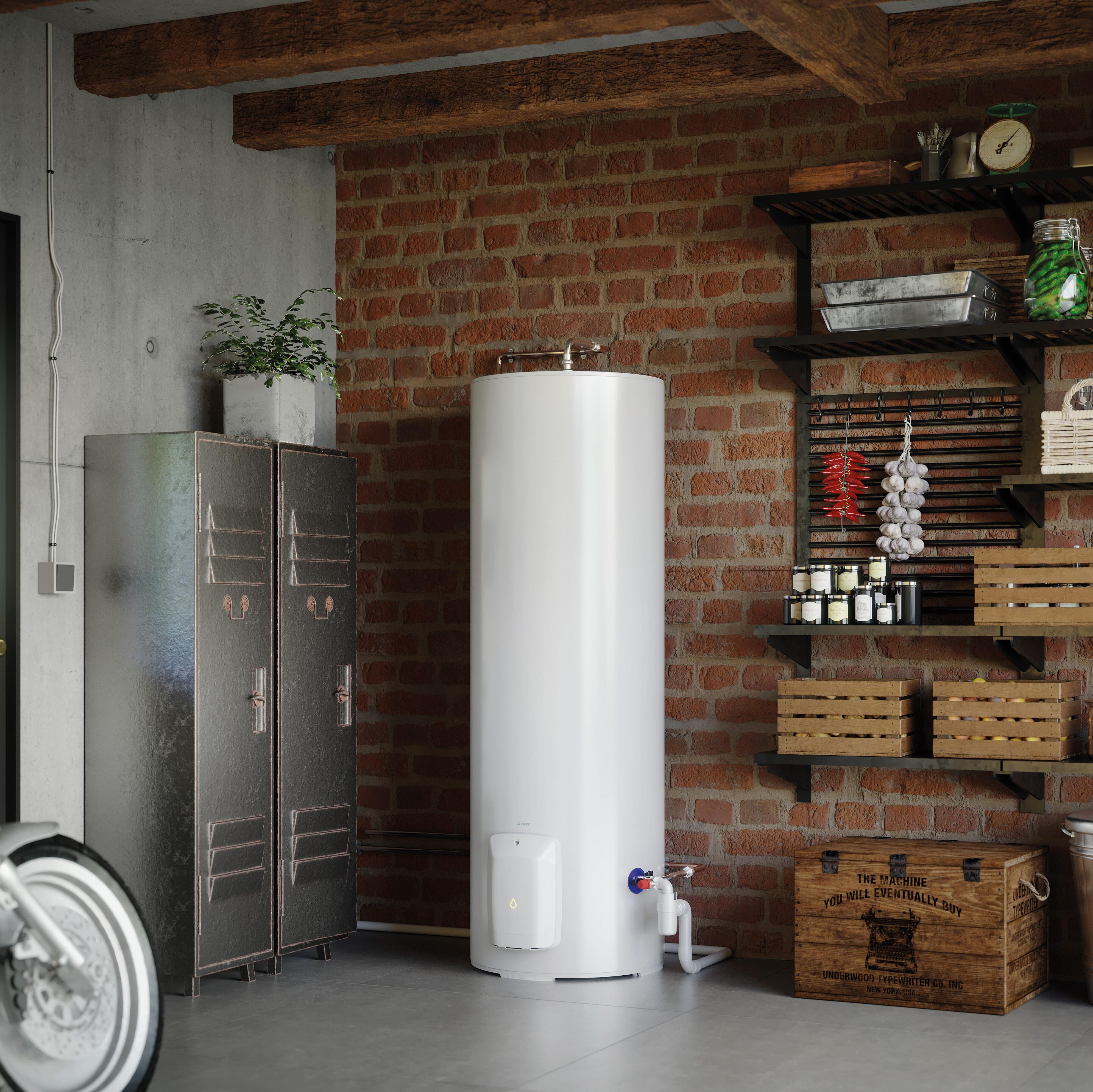 Chauffe-eau électrique vertical sur socle SAUTER Cangar, 300 l - 2