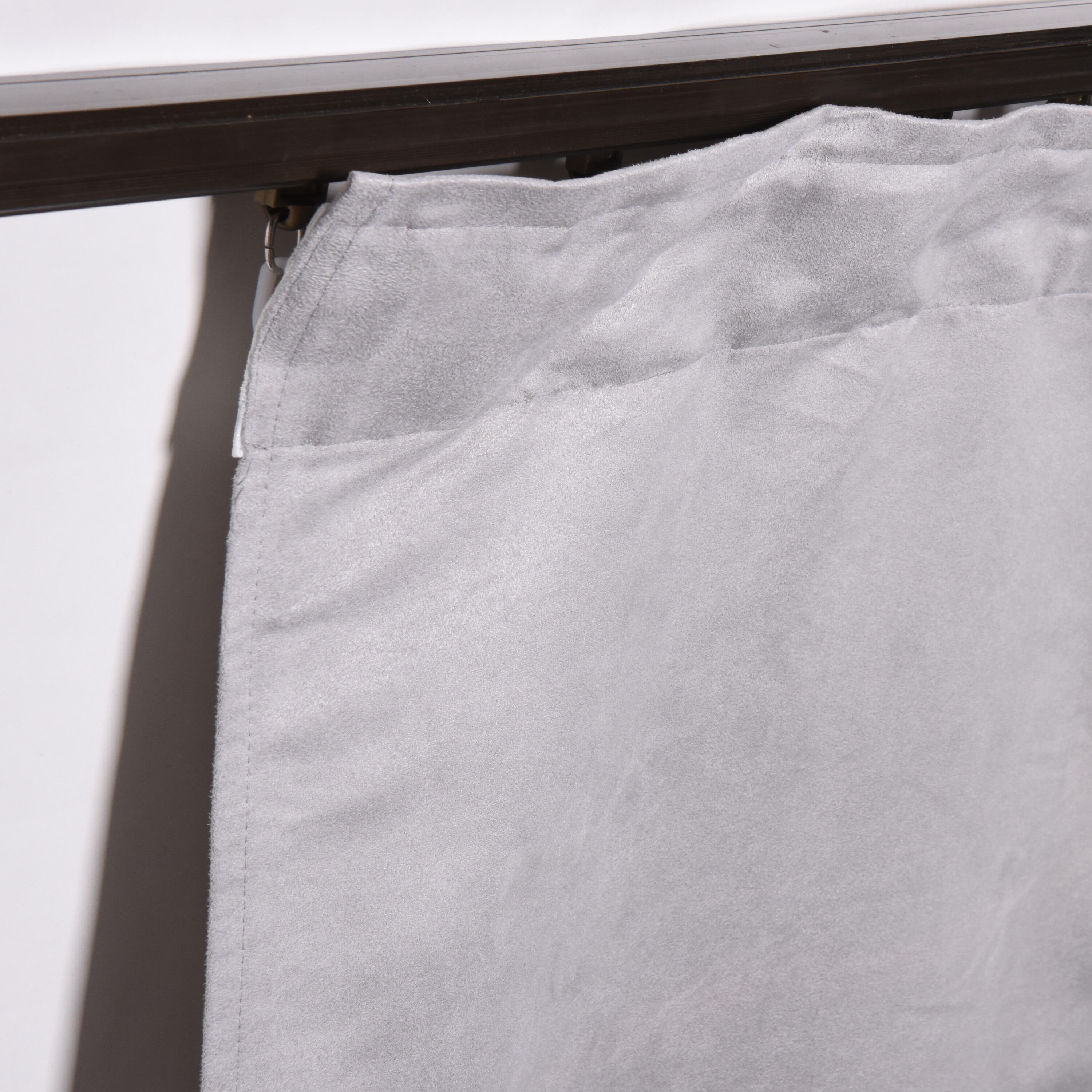 Zasłona Manchester szara 200 x 280 cm na taśmie Inspire - 10