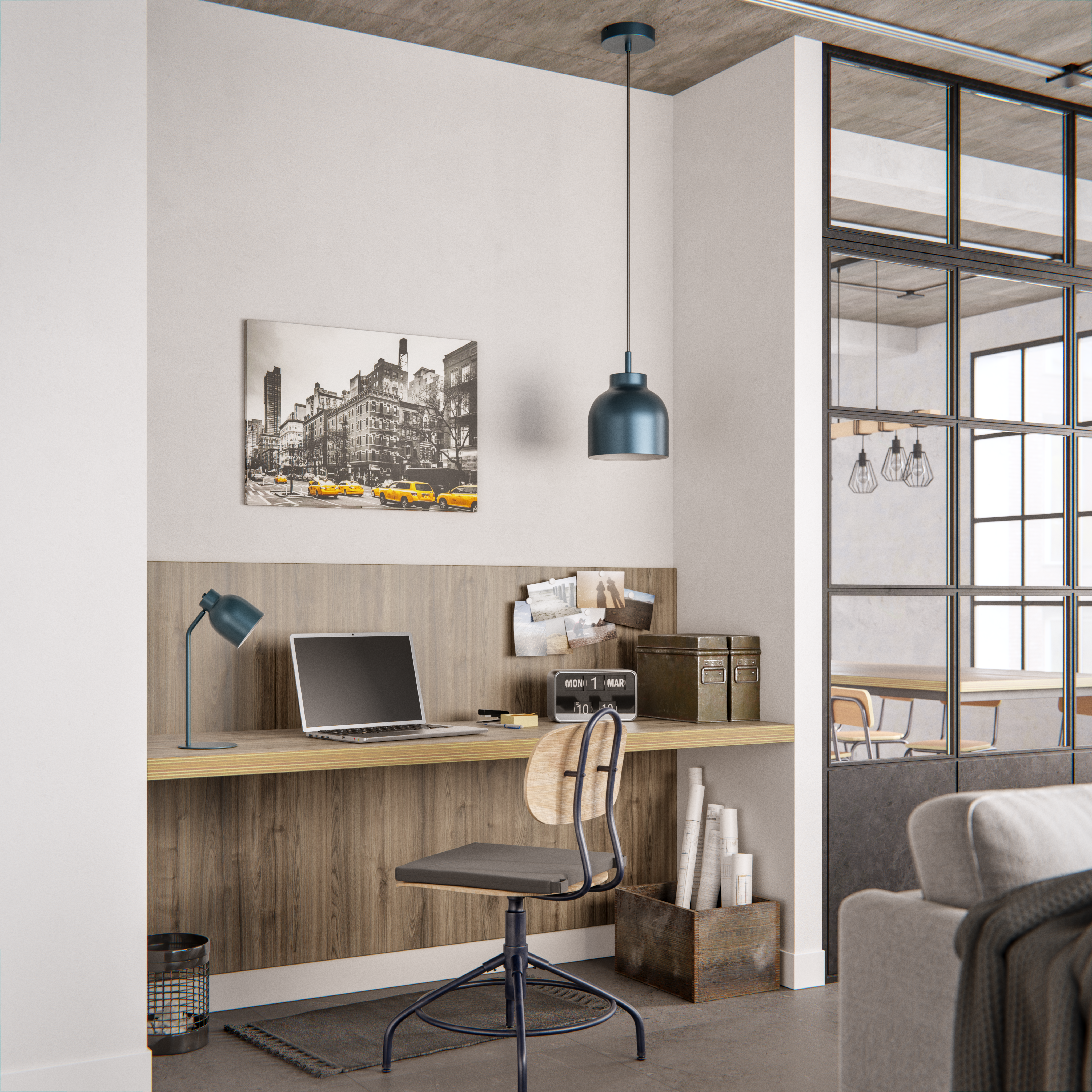 Almofada para cadeira Joy 40X40CM Inspire Moon - 8