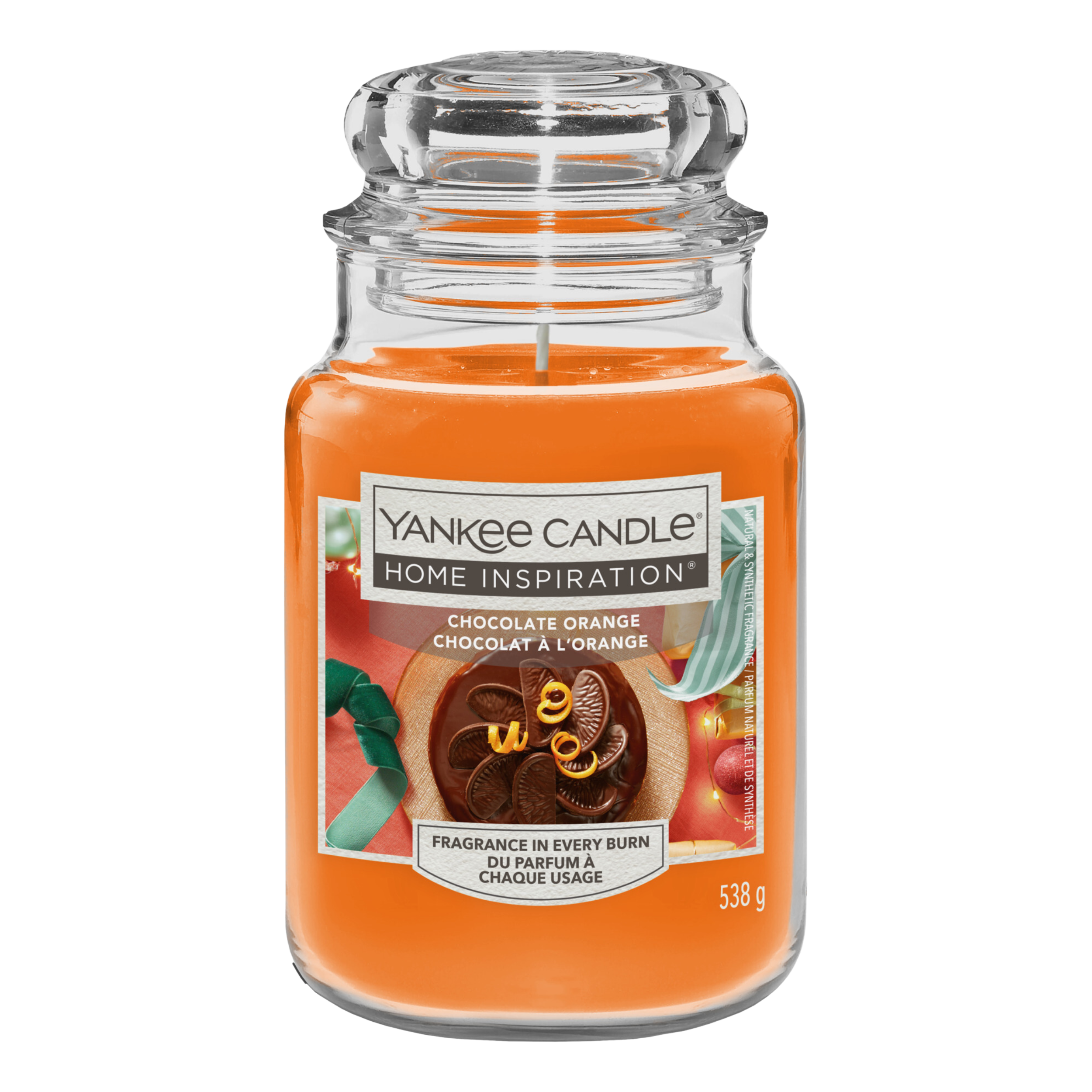 Świeca zapachowa w szkle Chocolade Orange Yankee Candle 538 g
